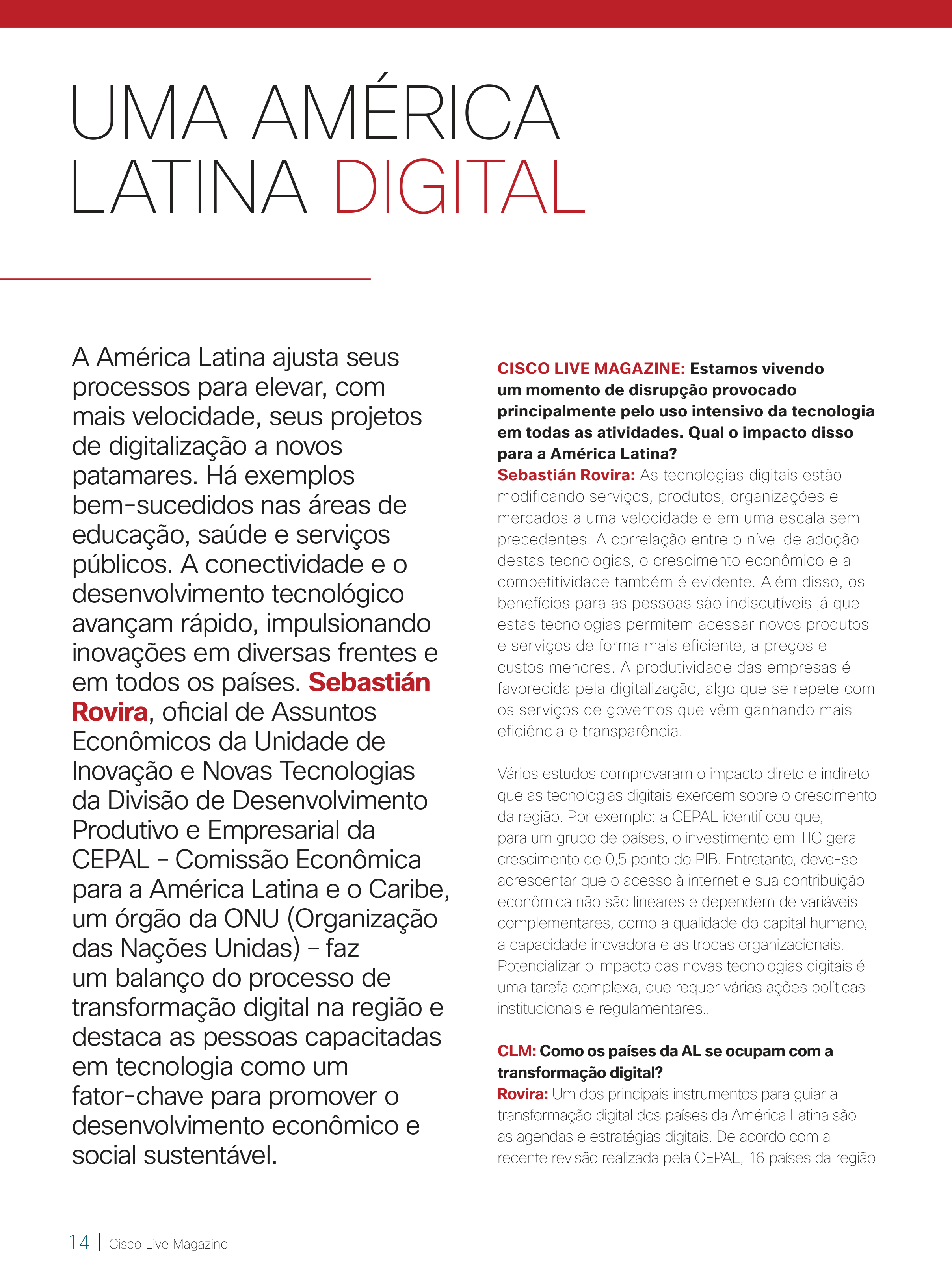 Cisco Live Technology Magazine — page 14