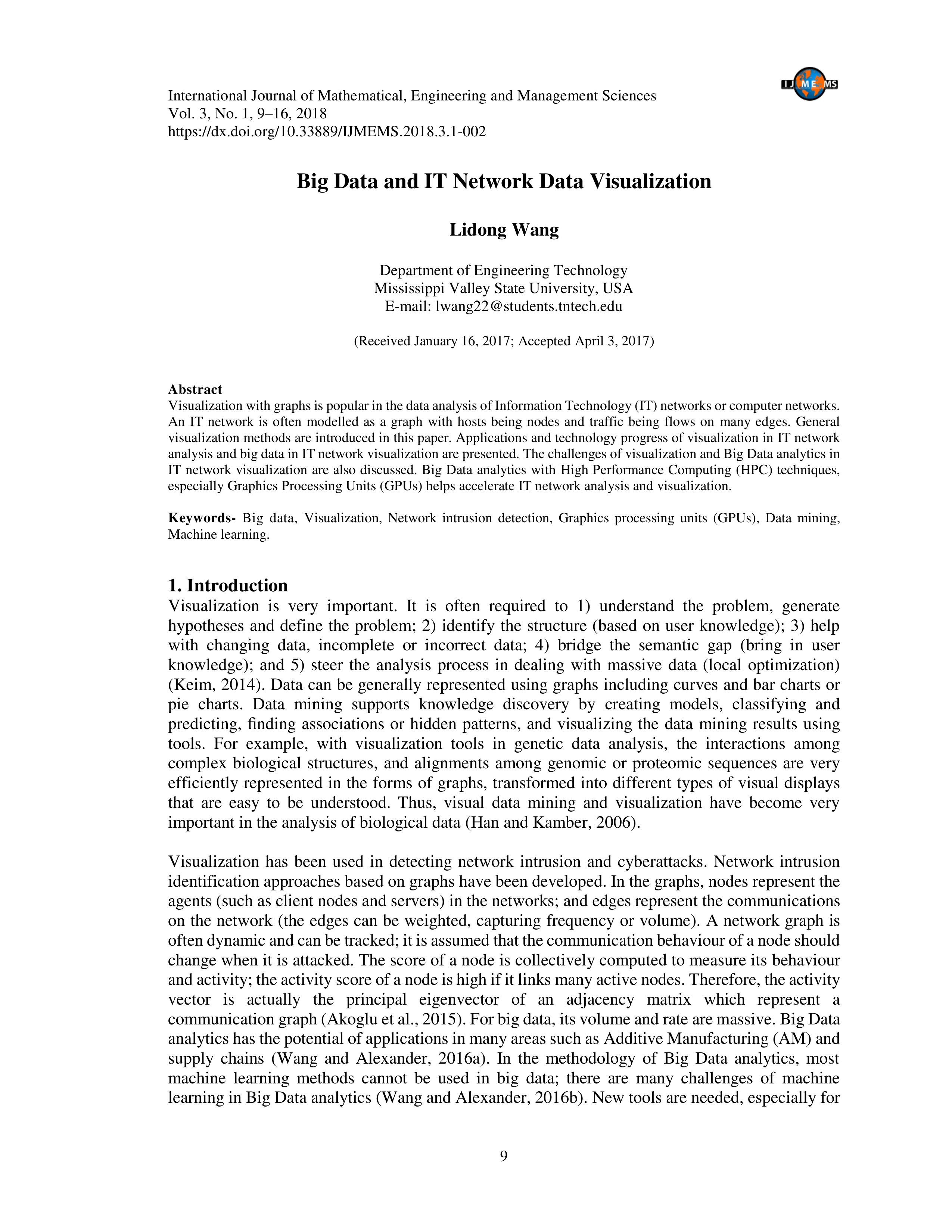 Cisco Network Visualization — page 1