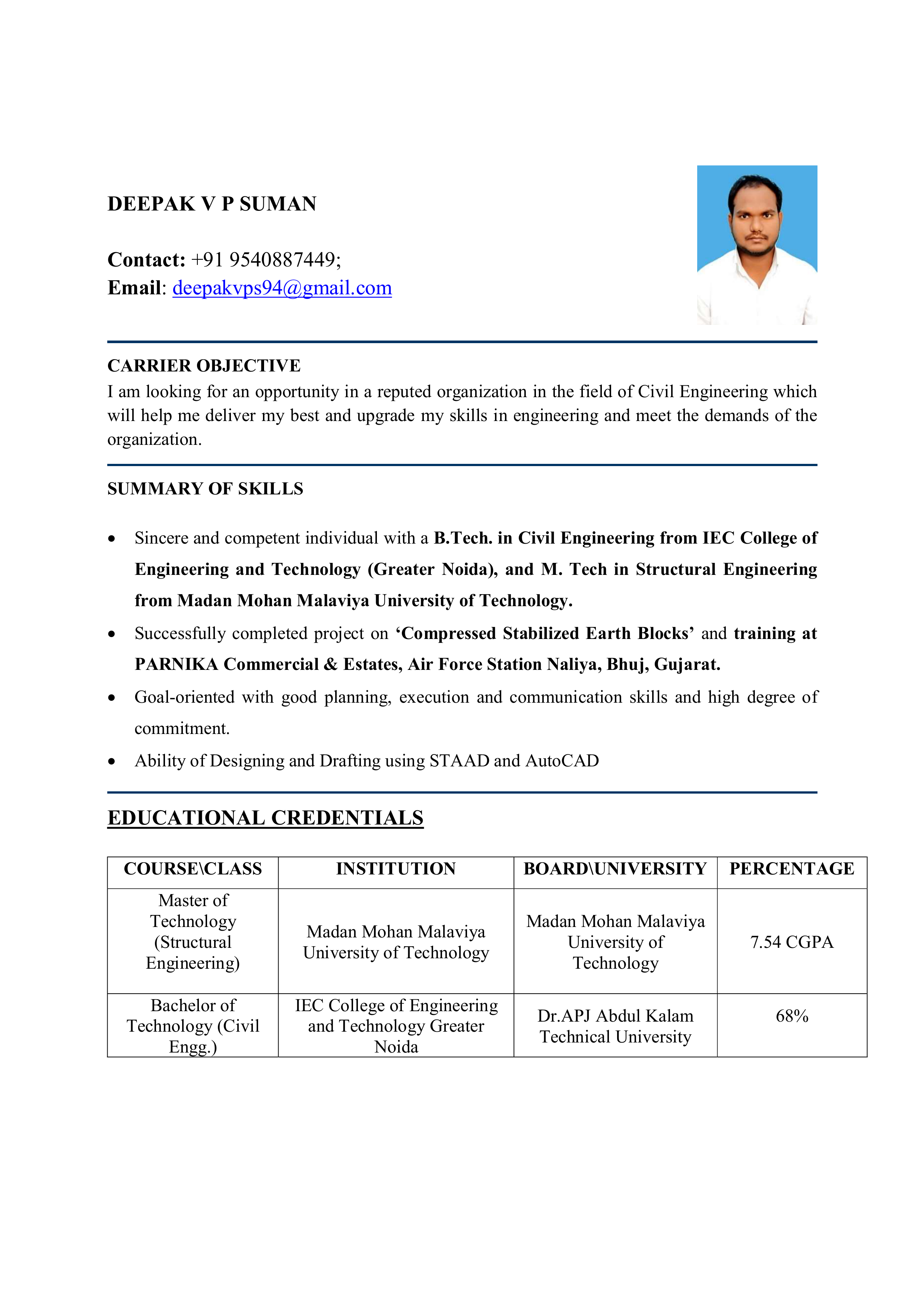 Civil Engineer Statement of Purpose — page 3