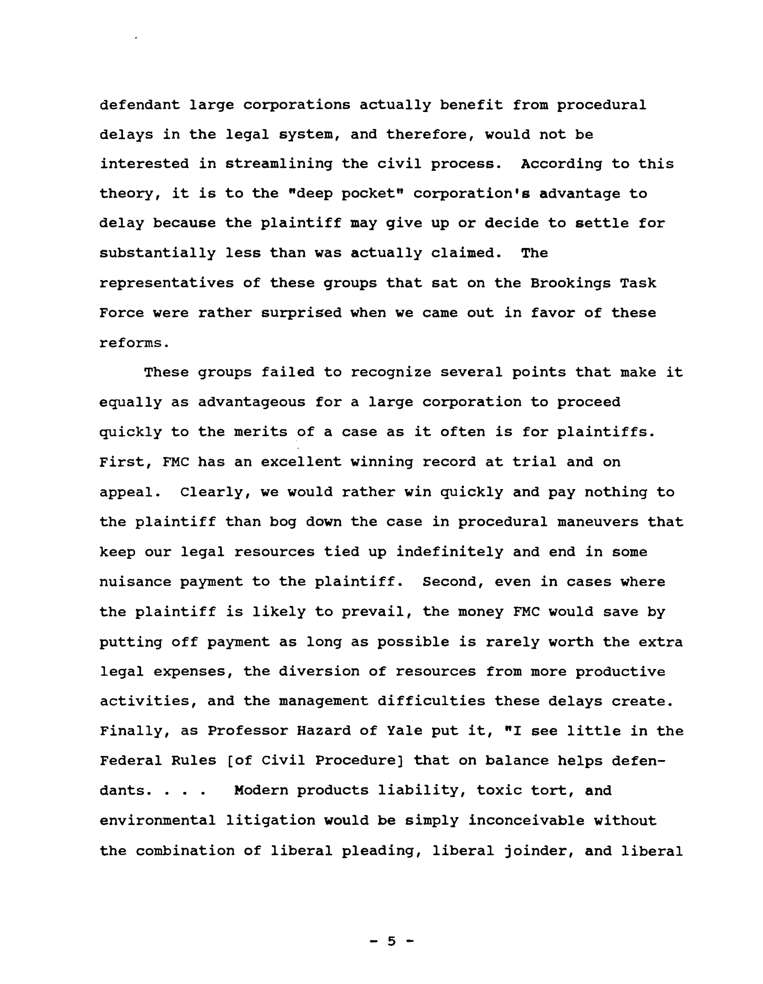 Civil Justice Reform Act Hearing Opening Statement — page 10