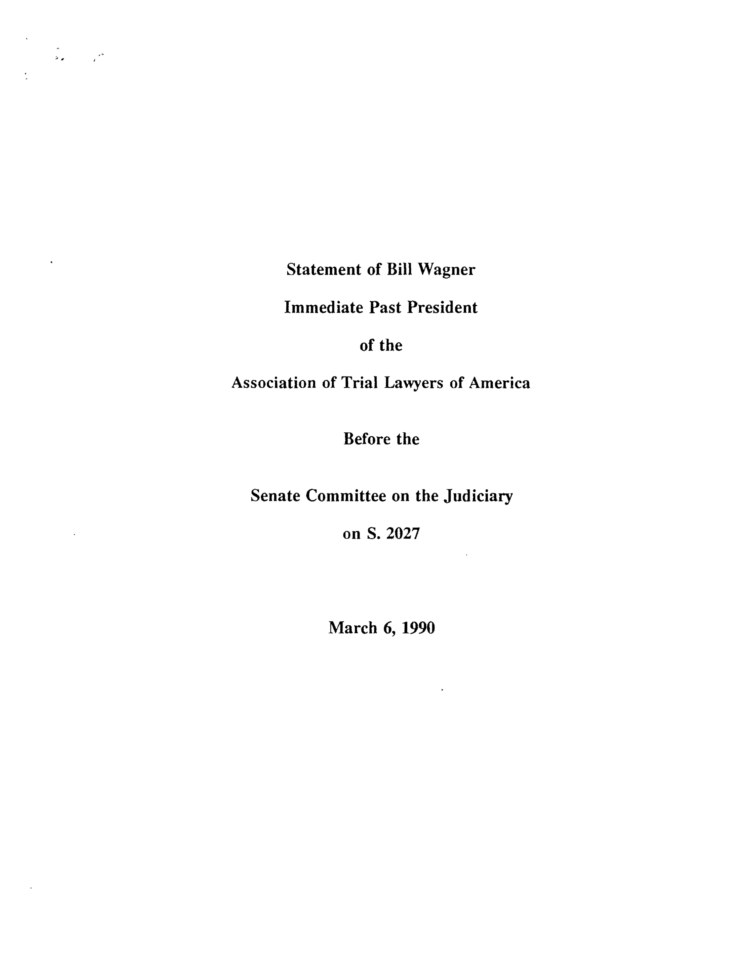 Civil Justice Reform Act Hearing Opening Statement — page 18