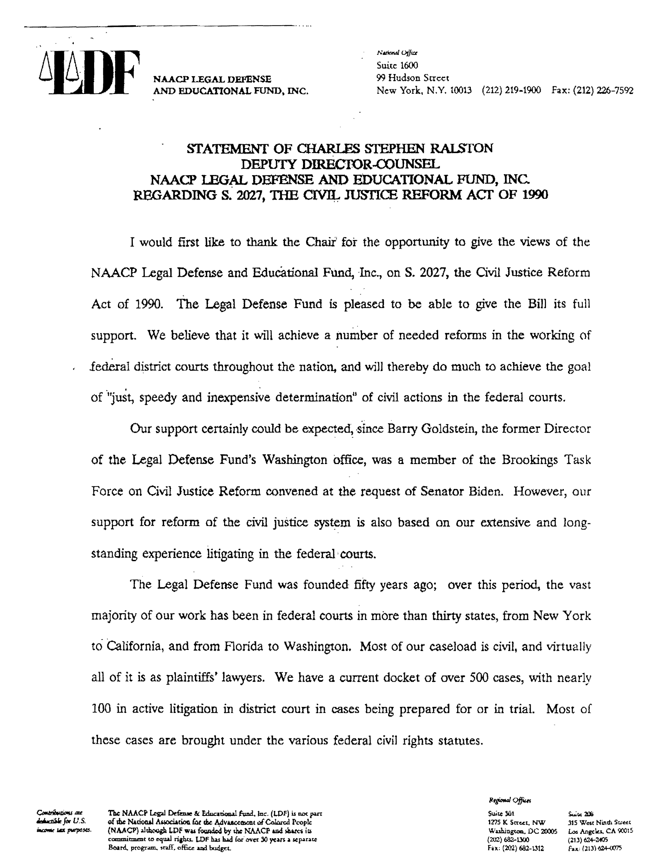 Civil Justice Reform Act Hearing Opening Statement — page 24