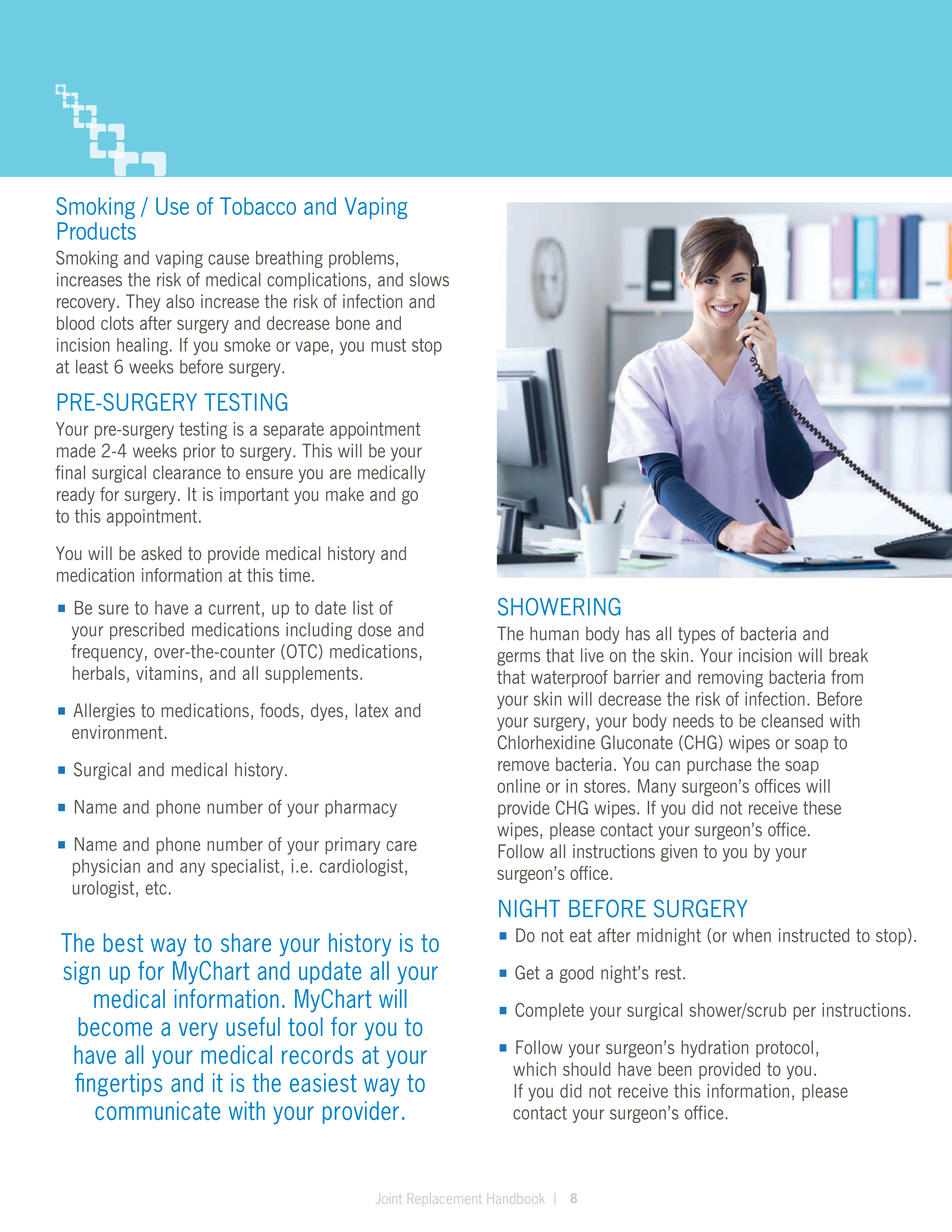 Cleveland Clinic Total Joint Replacement Guide — page 10