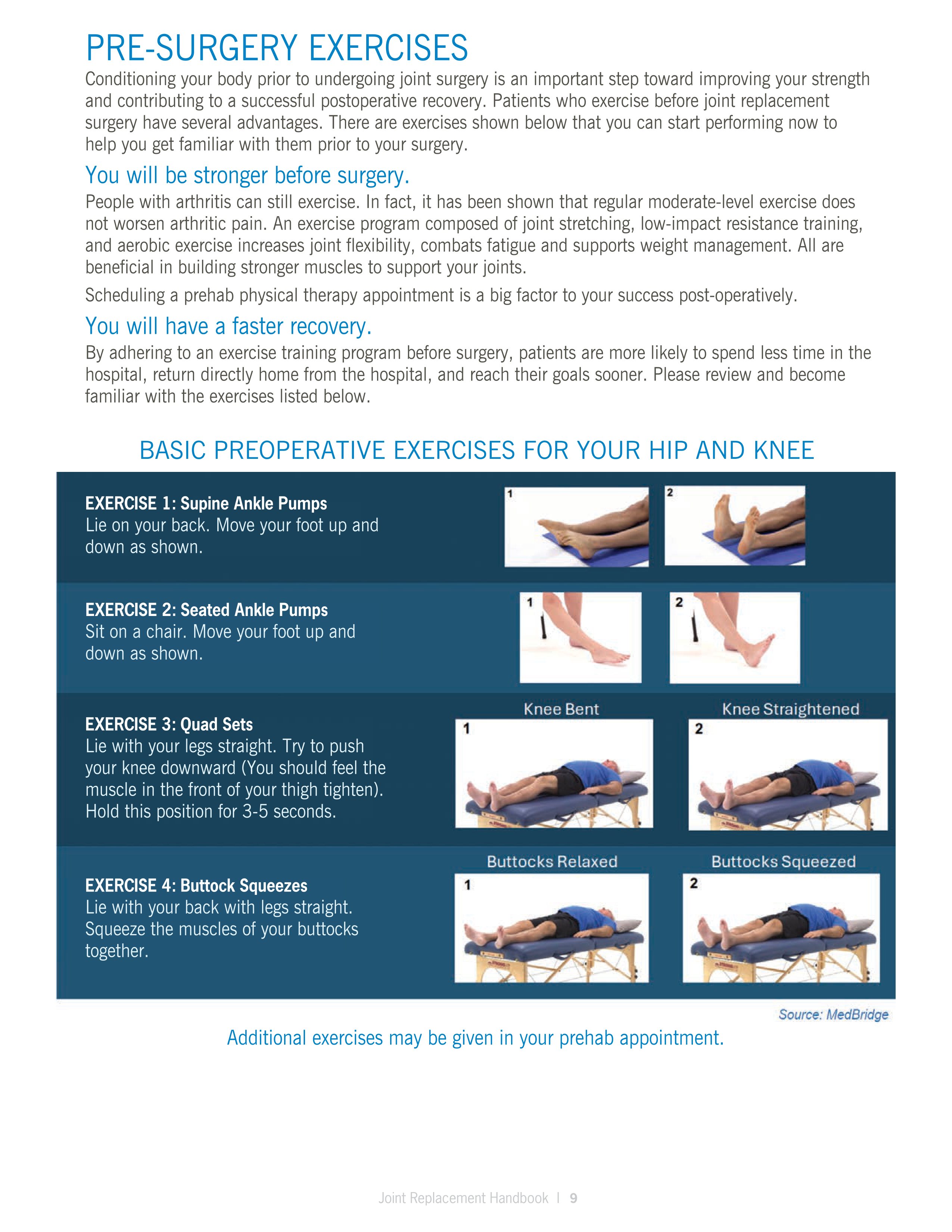 Cleveland Clinic Total Joint Replacement Guide — page 11