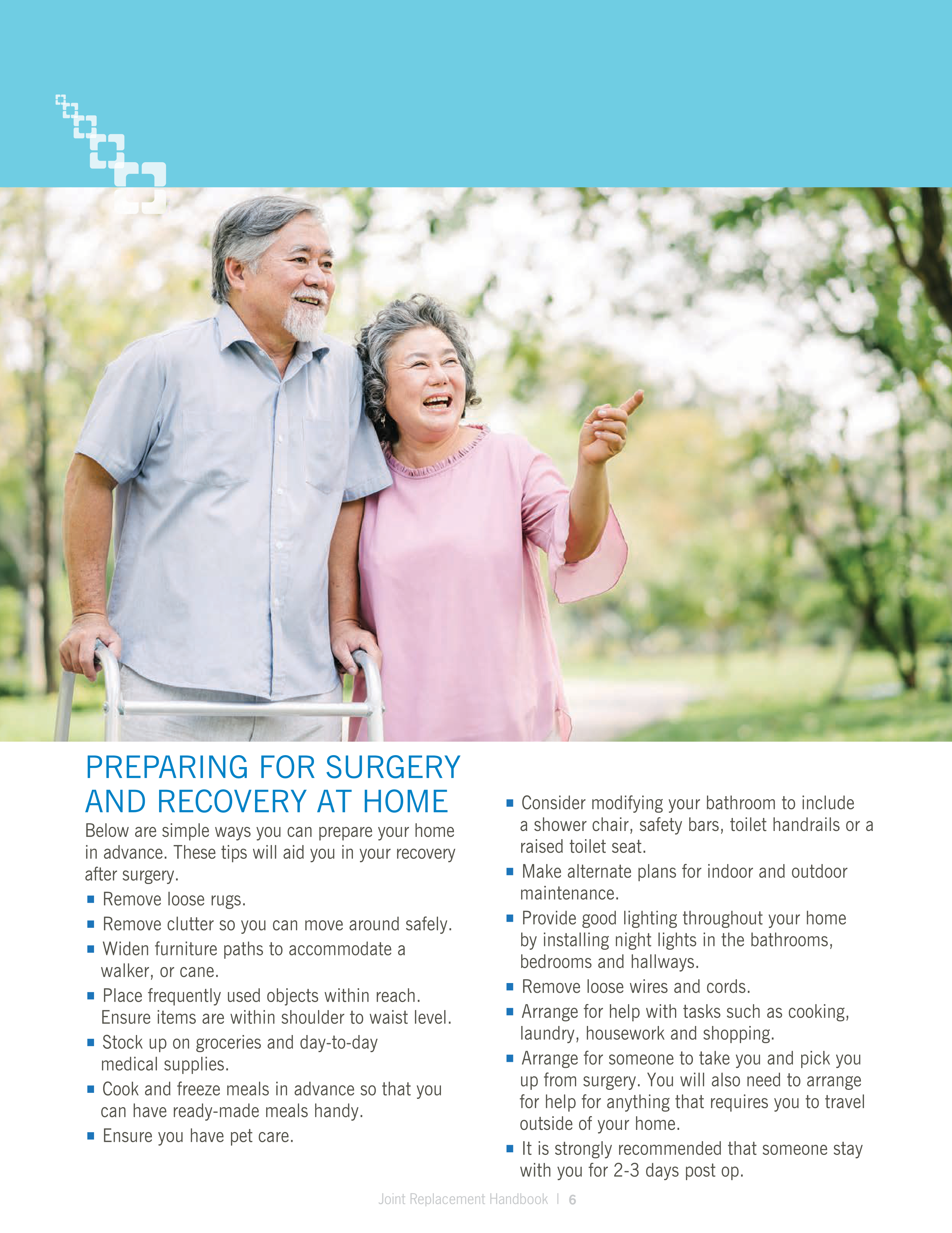 Cleveland Clinic Total Joint Replacement Guide — page 8