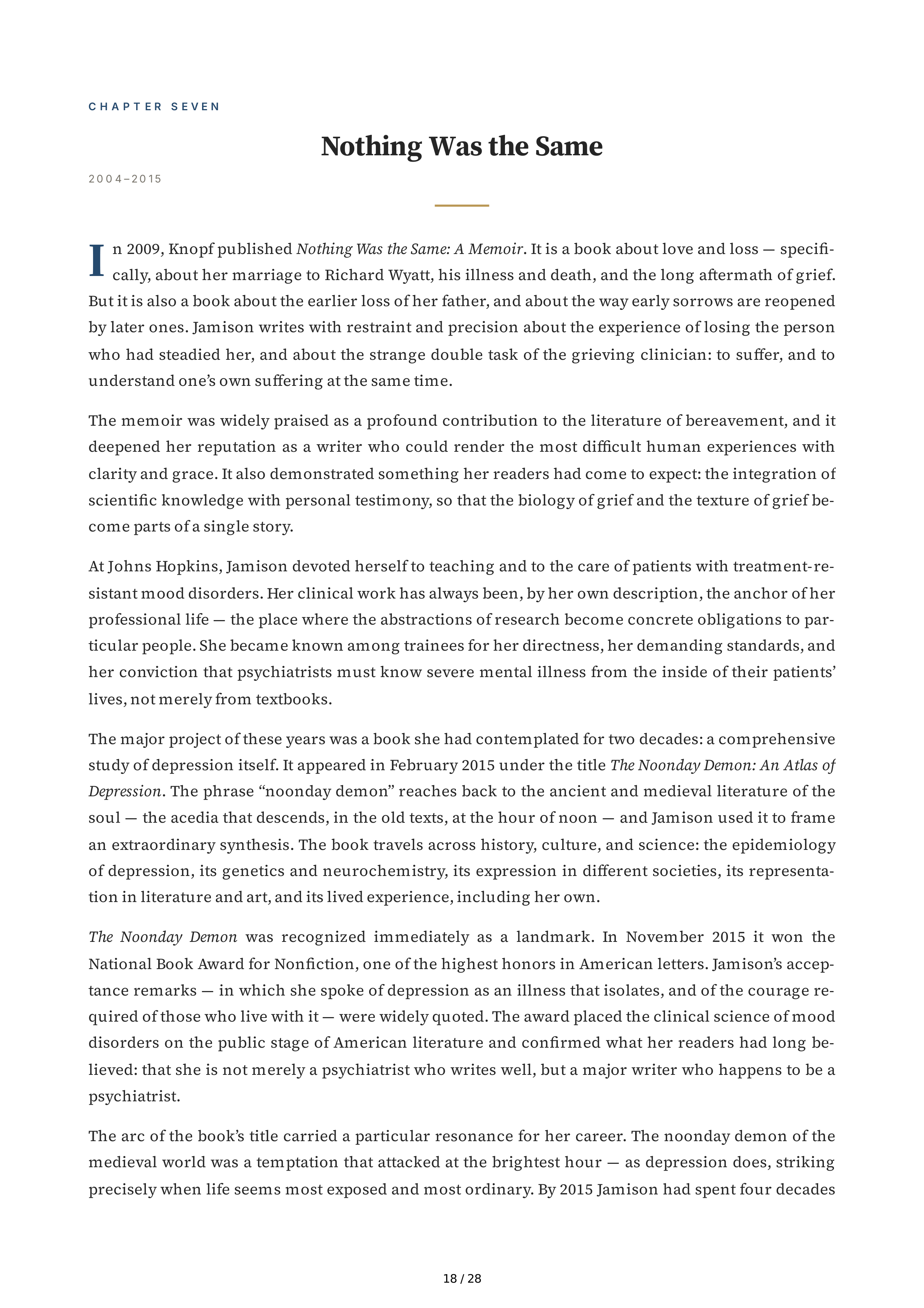 Clinical Psychologists Key Redfield Jamison An Unquiet Mind Biography — page 18