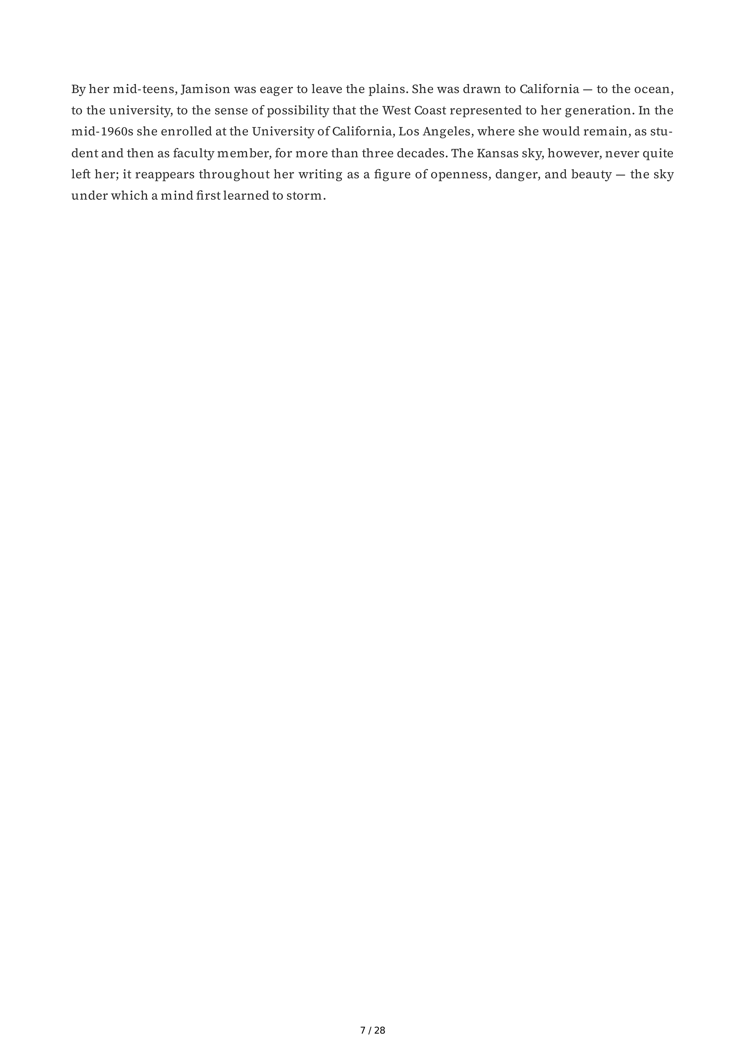 Clinical Psychologists Key Redfield Jamison An Unquiet Mind Biography — page 7