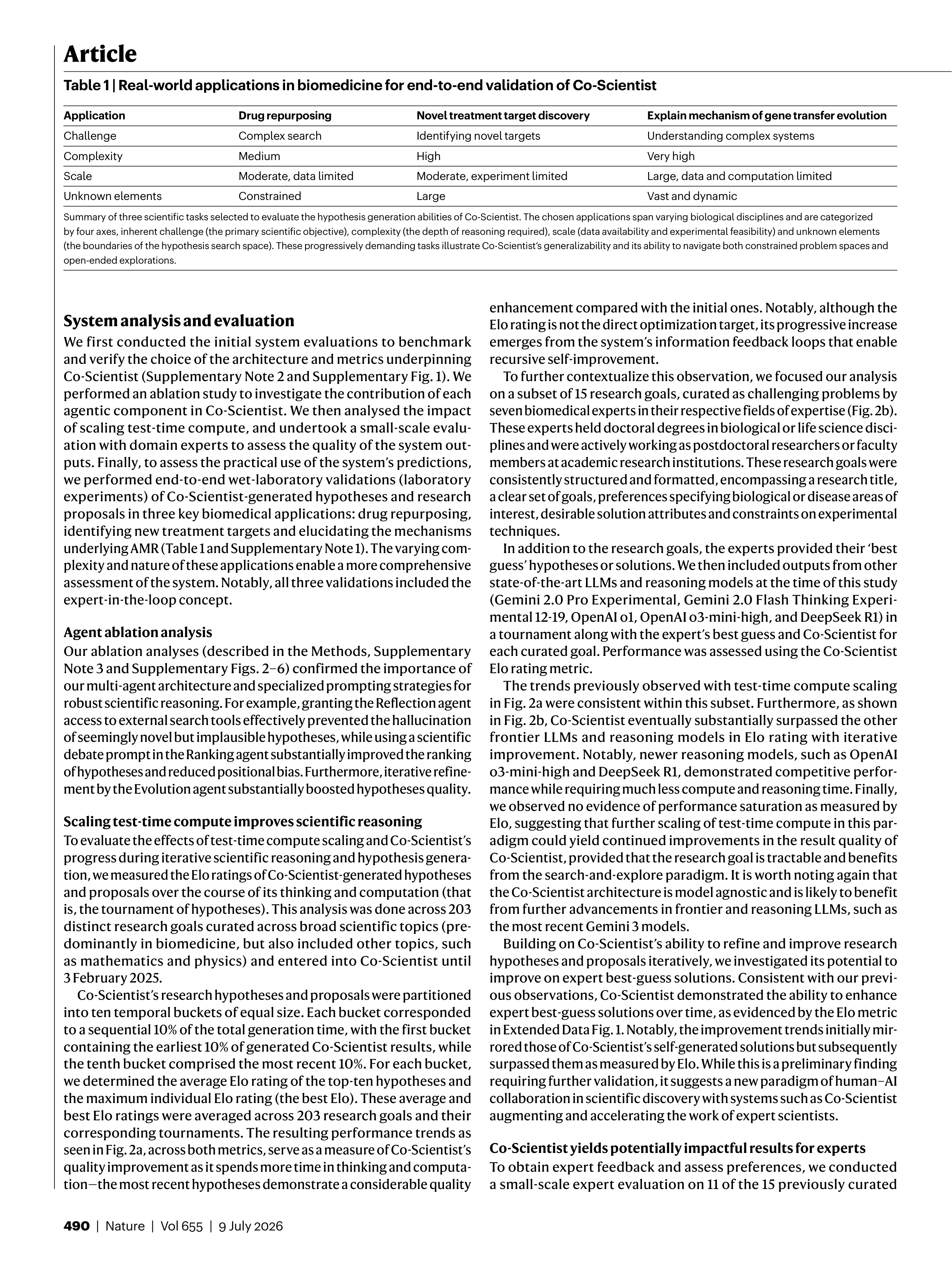 Co-Scientist Research Paper by Google DeepMind — page 4