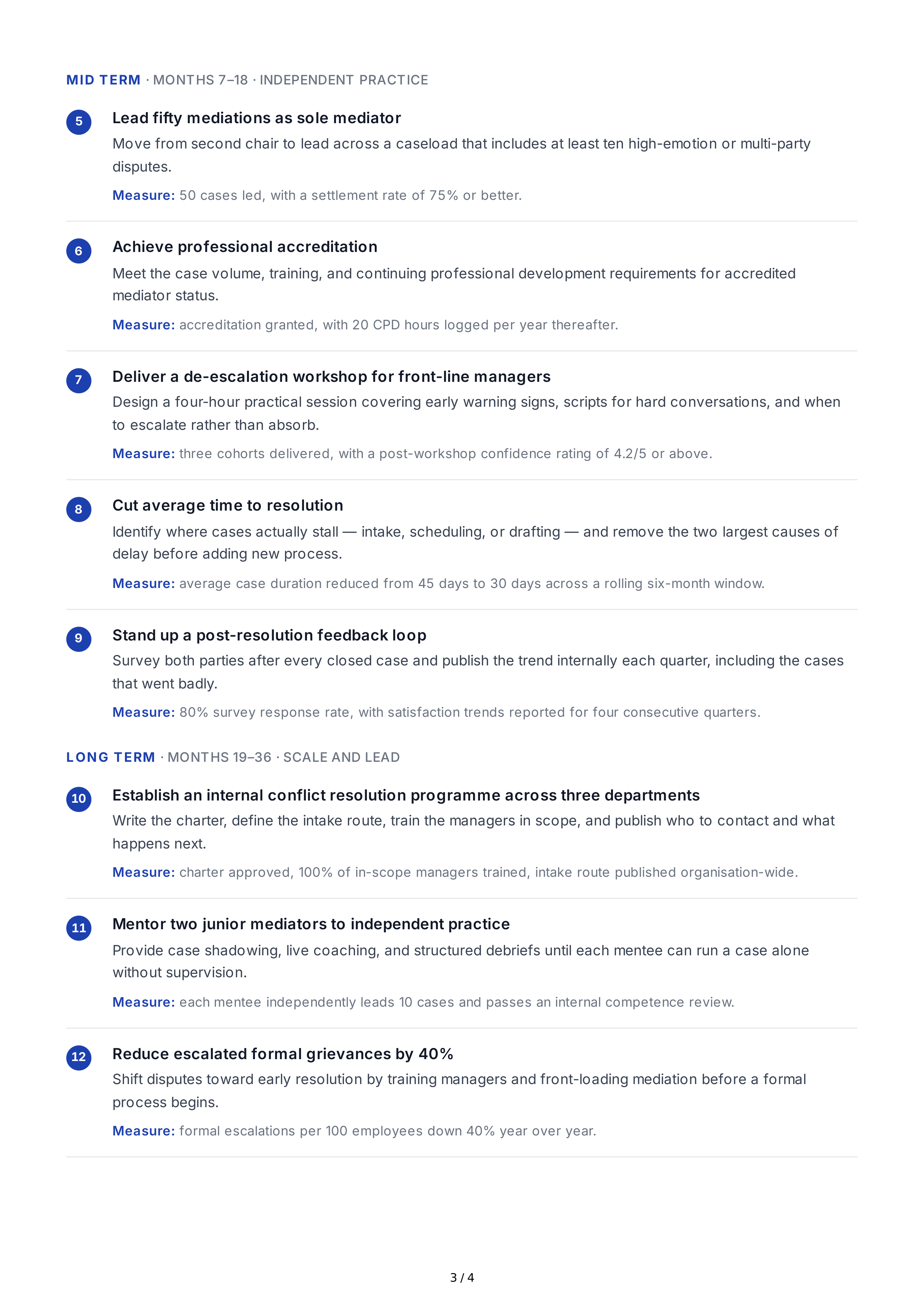 Coaching Professional Goals — page 3