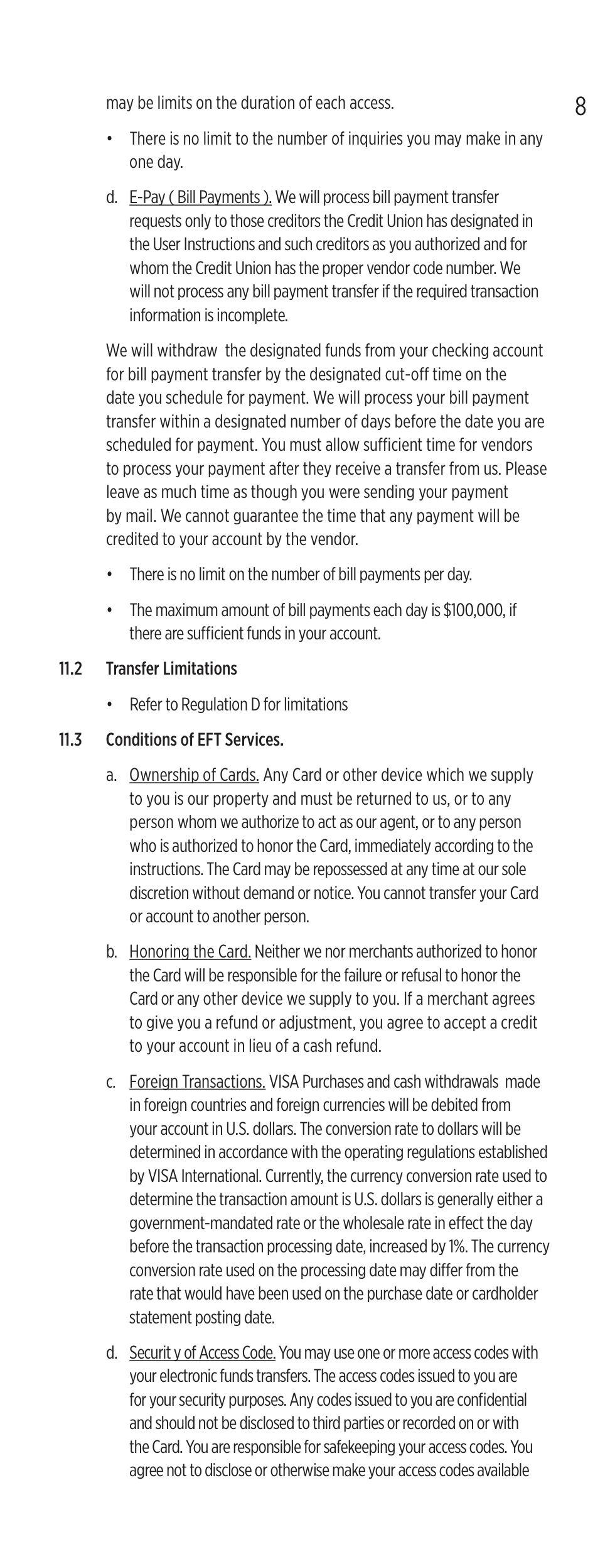 Coca-Cola Member Agreement — page 11