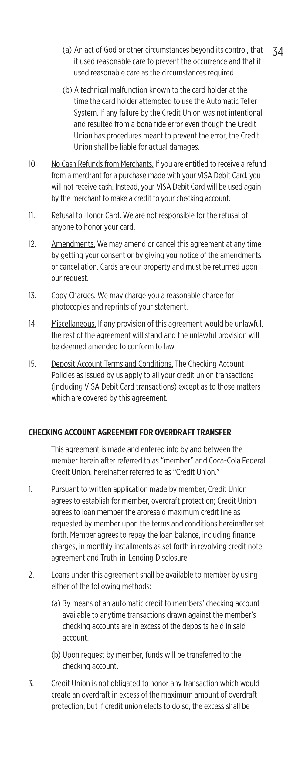 Coca-Cola Member Agreement — page 37