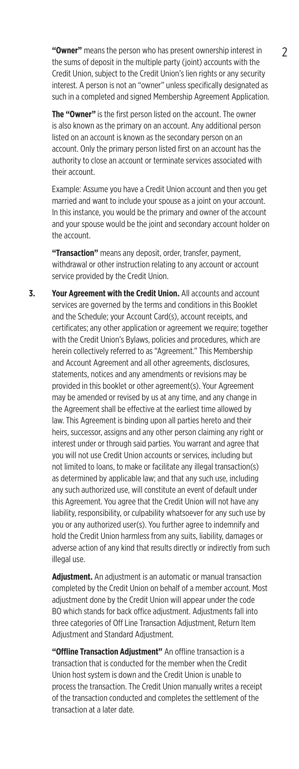 Coca-Cola Member Agreement — page 5