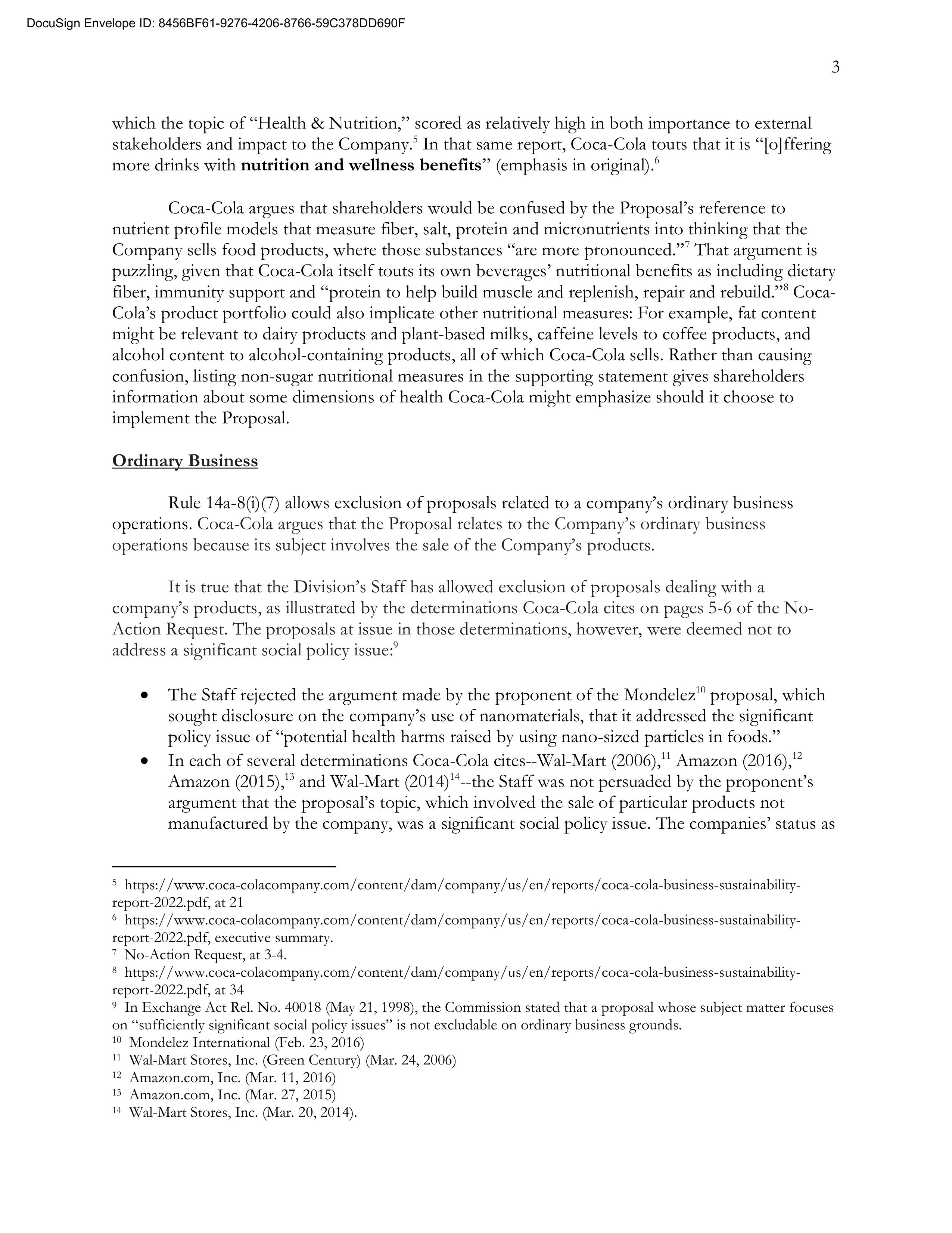 Coca Cola Proposal  — page 16