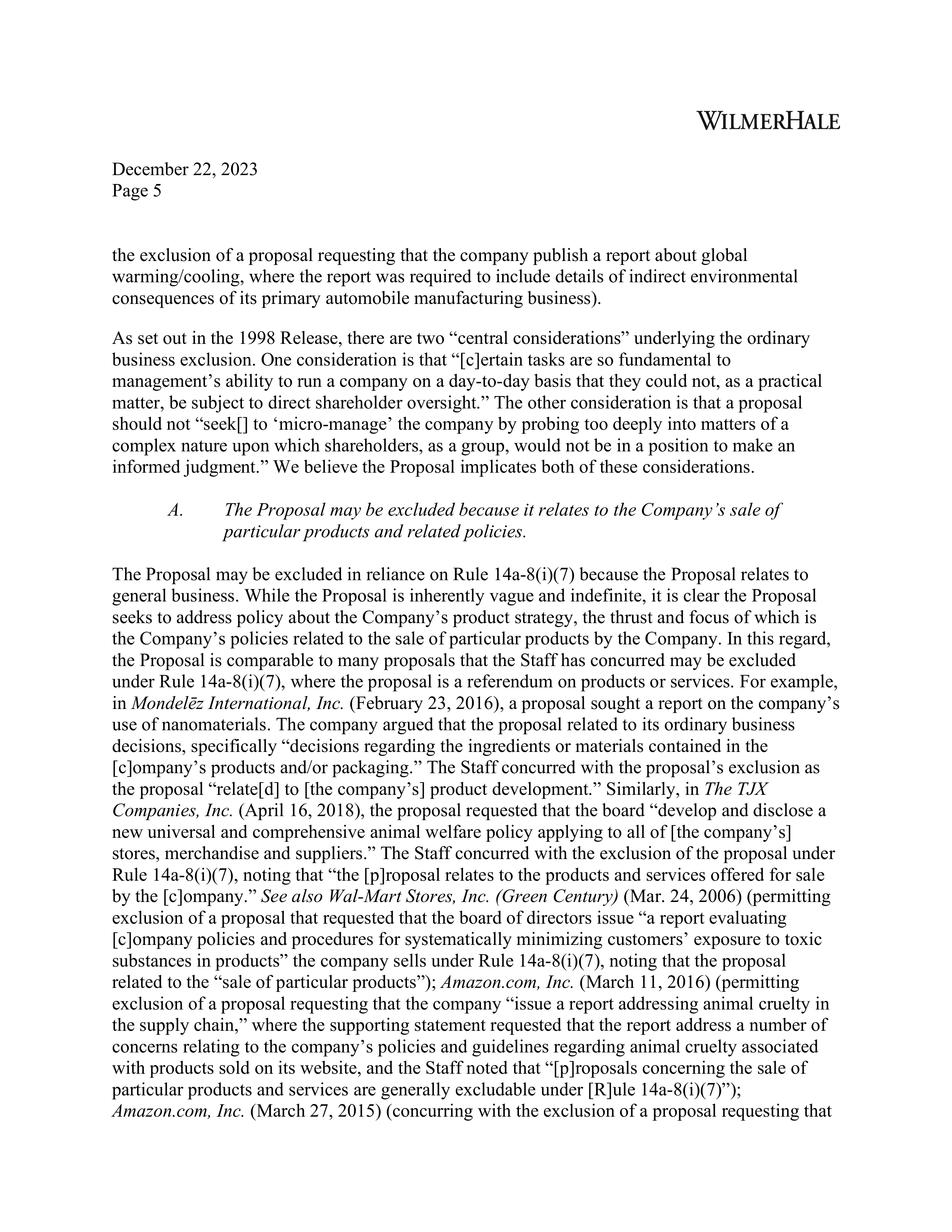 Coca Cola Proposal  — page 6