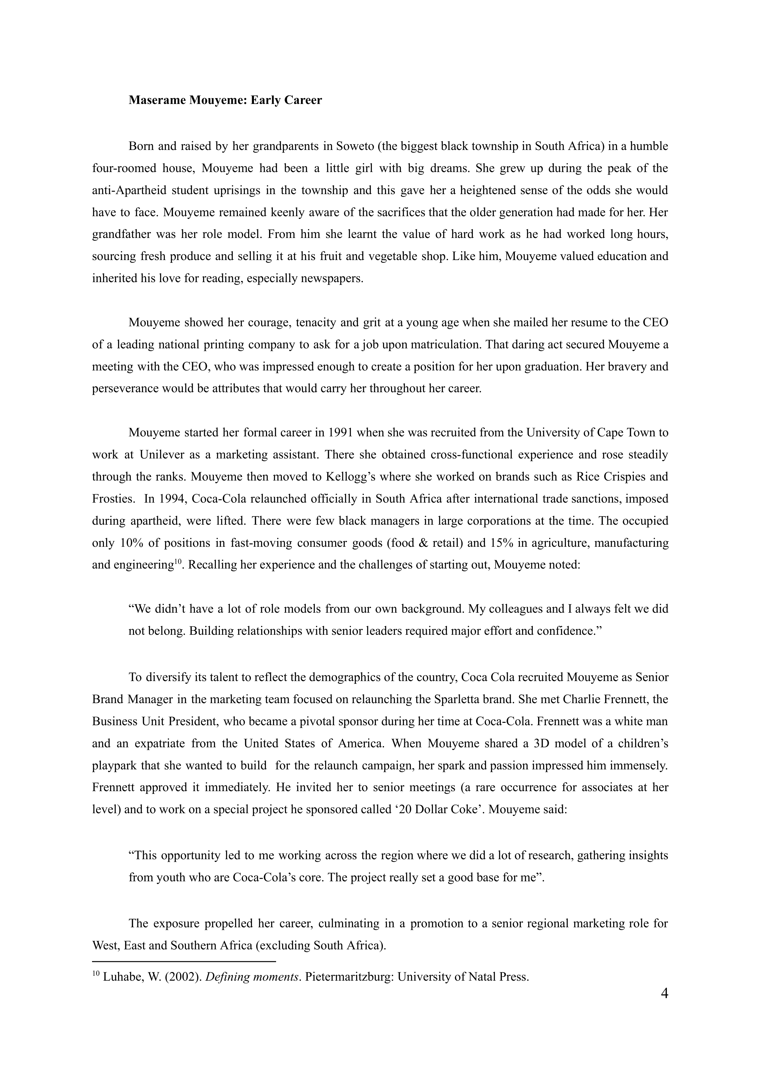Coca Cola leadership skills — page 4