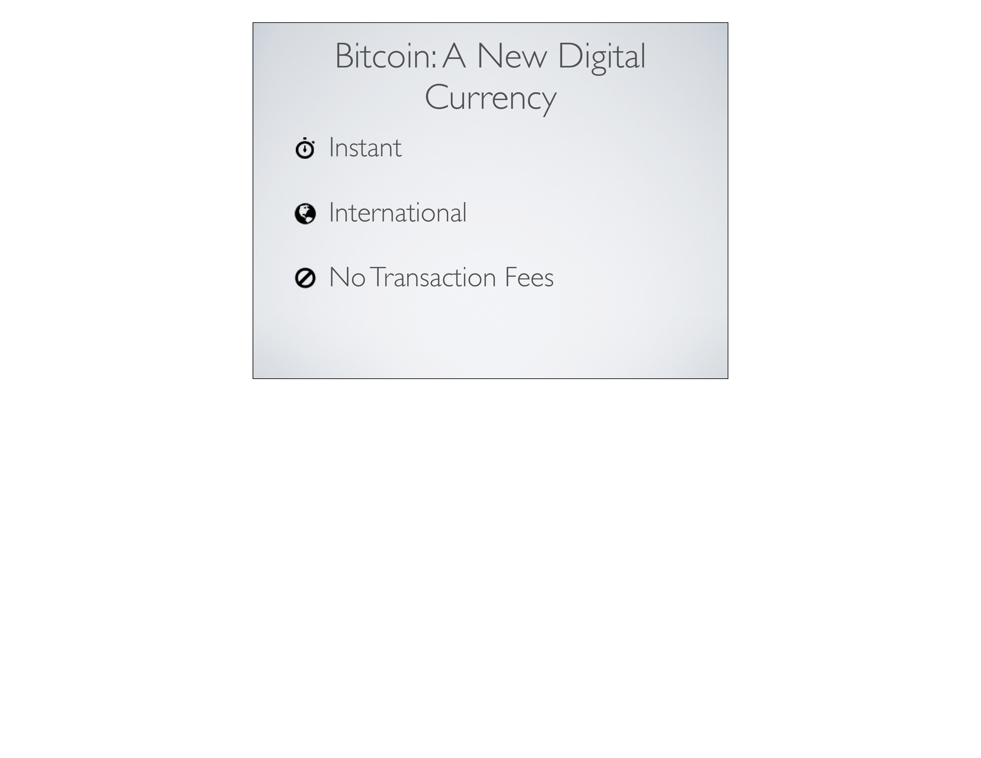Coinbase Pitch Deck  — page 2