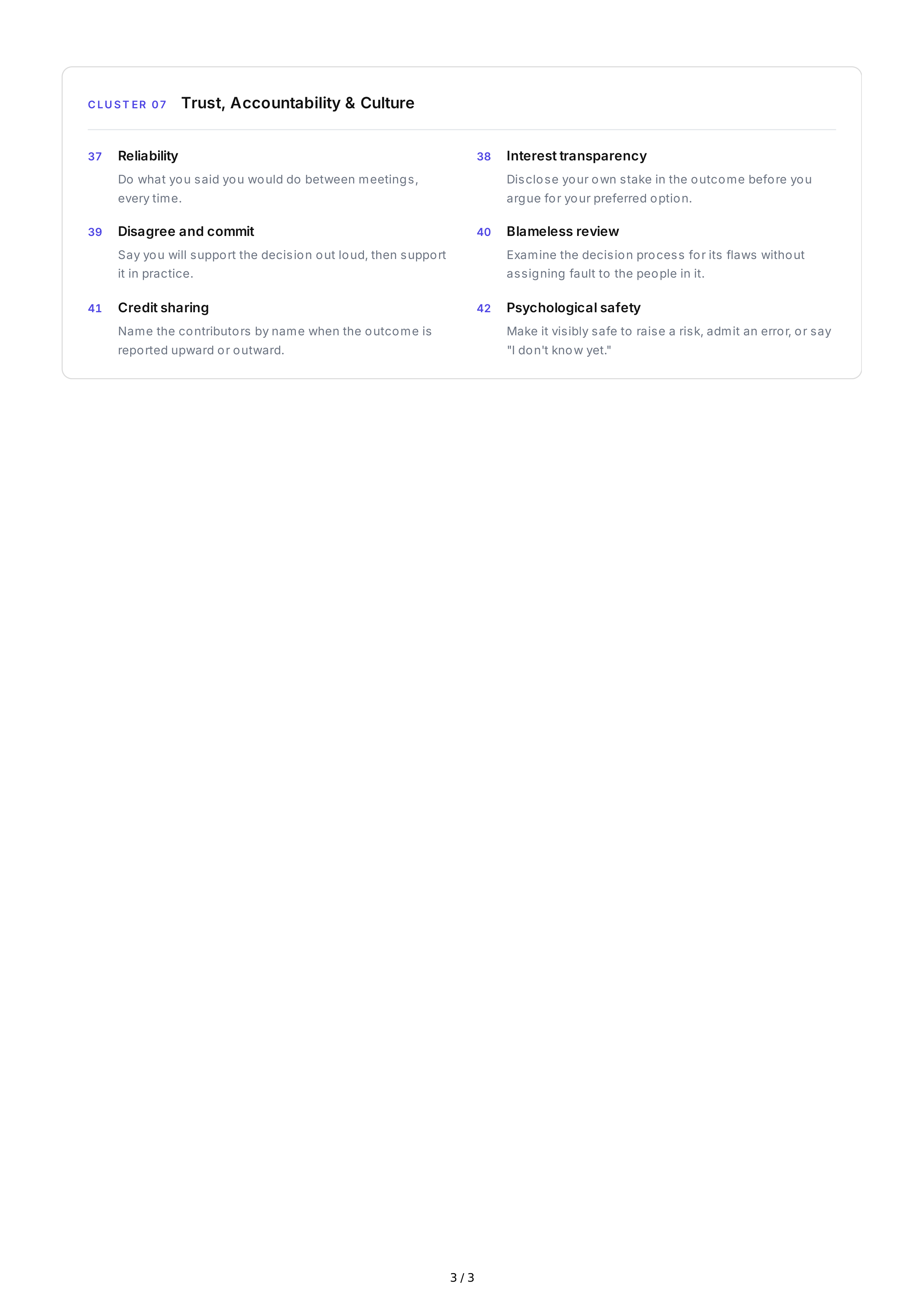 Collaborative Decision-Making Interpersonal Skills — page 3