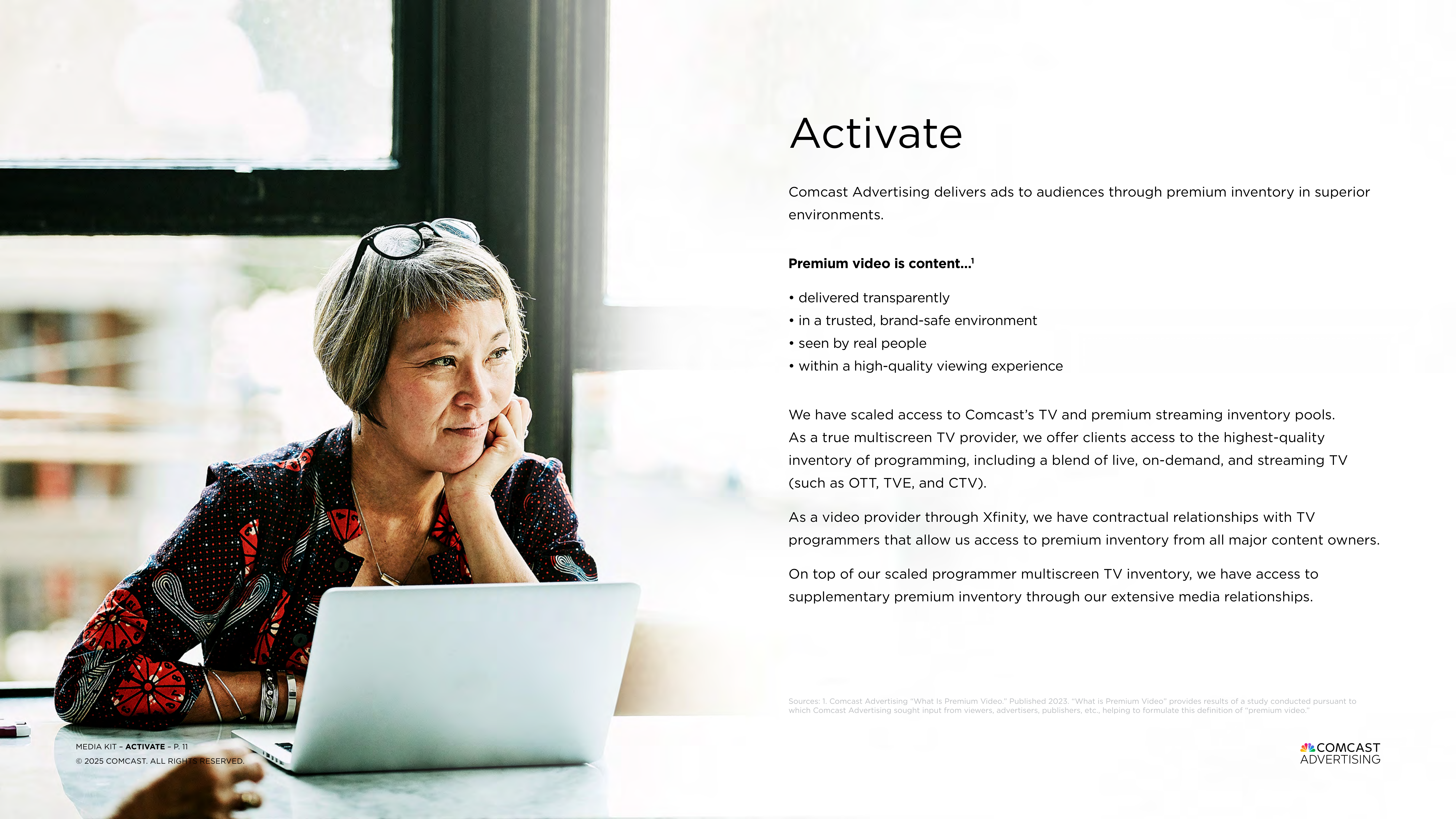 Comcast Advertising Media Kit  — page 11