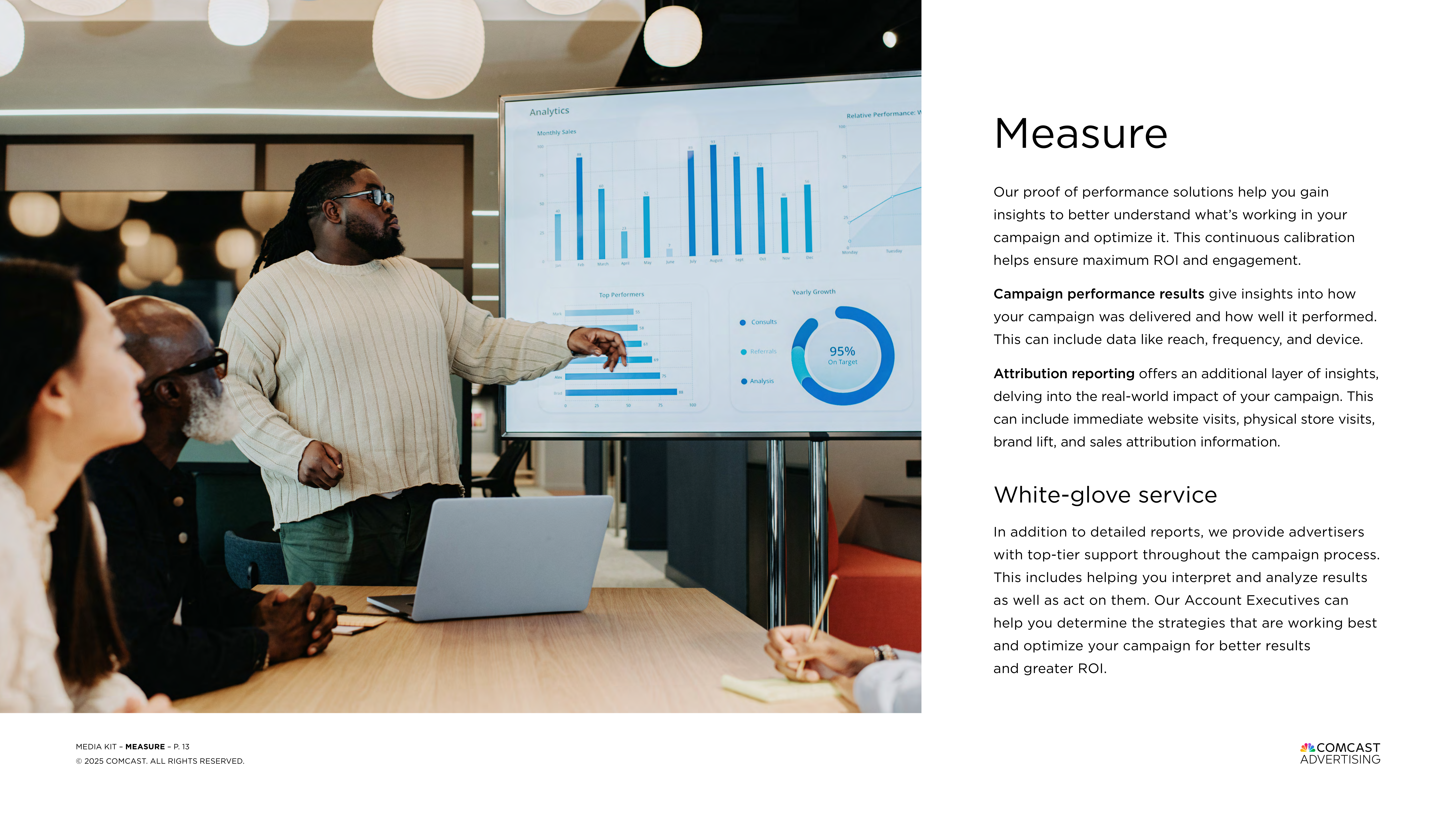 Comcast Advertising Media Kit  — page 13