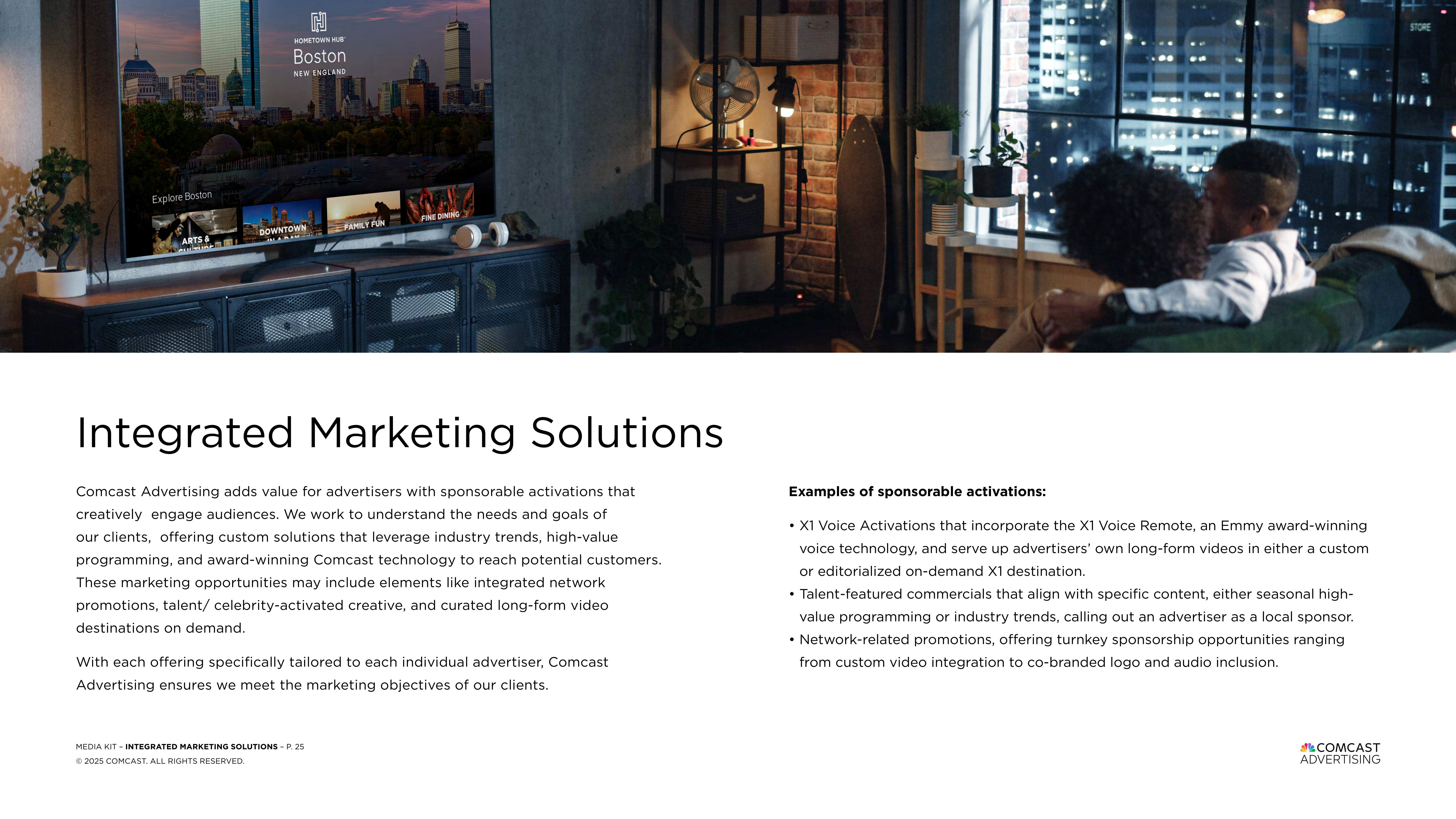 Comcast Advertising Media Kit  — page 25