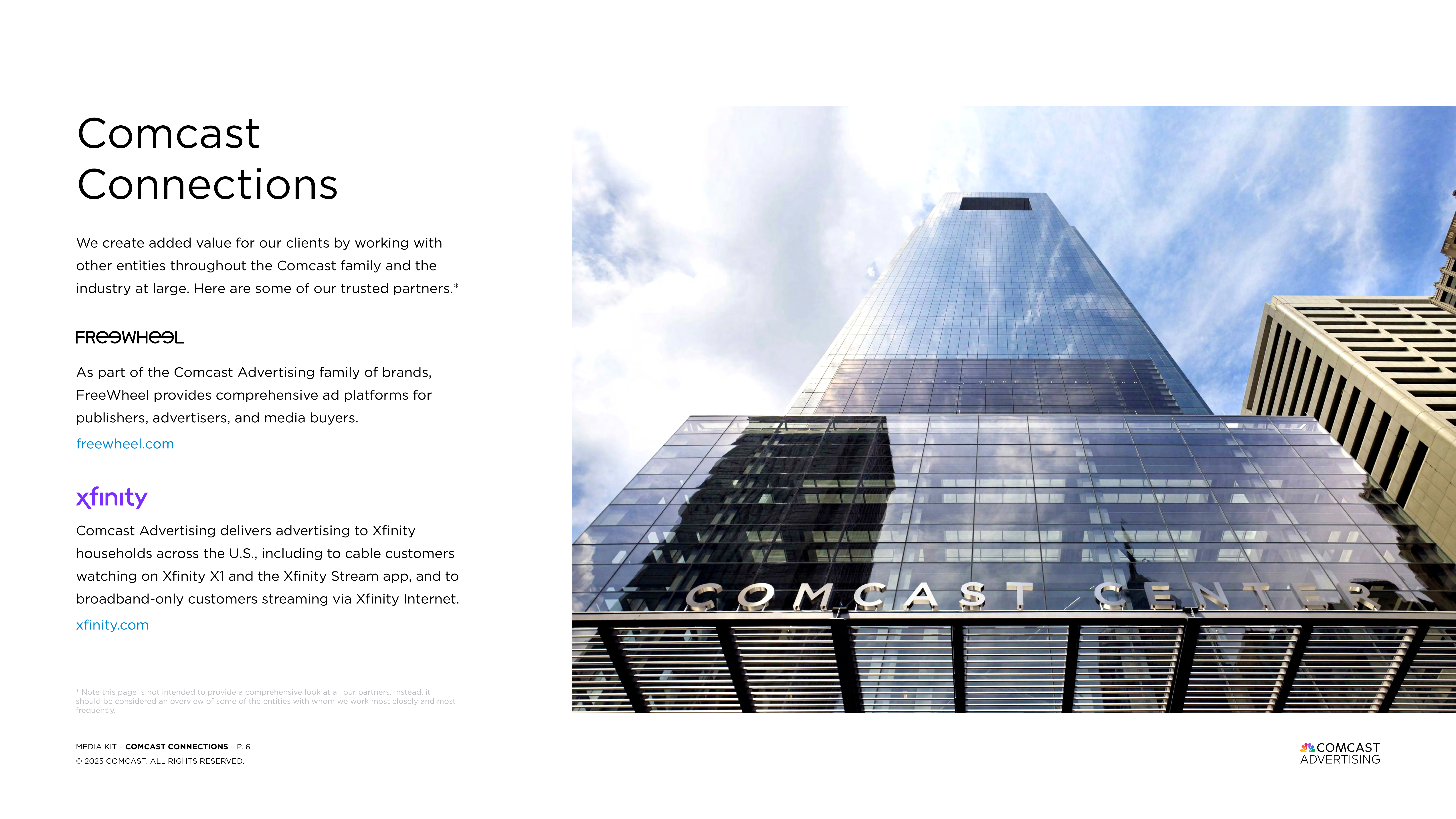 Comcast Advertising Media Kit  — page 6