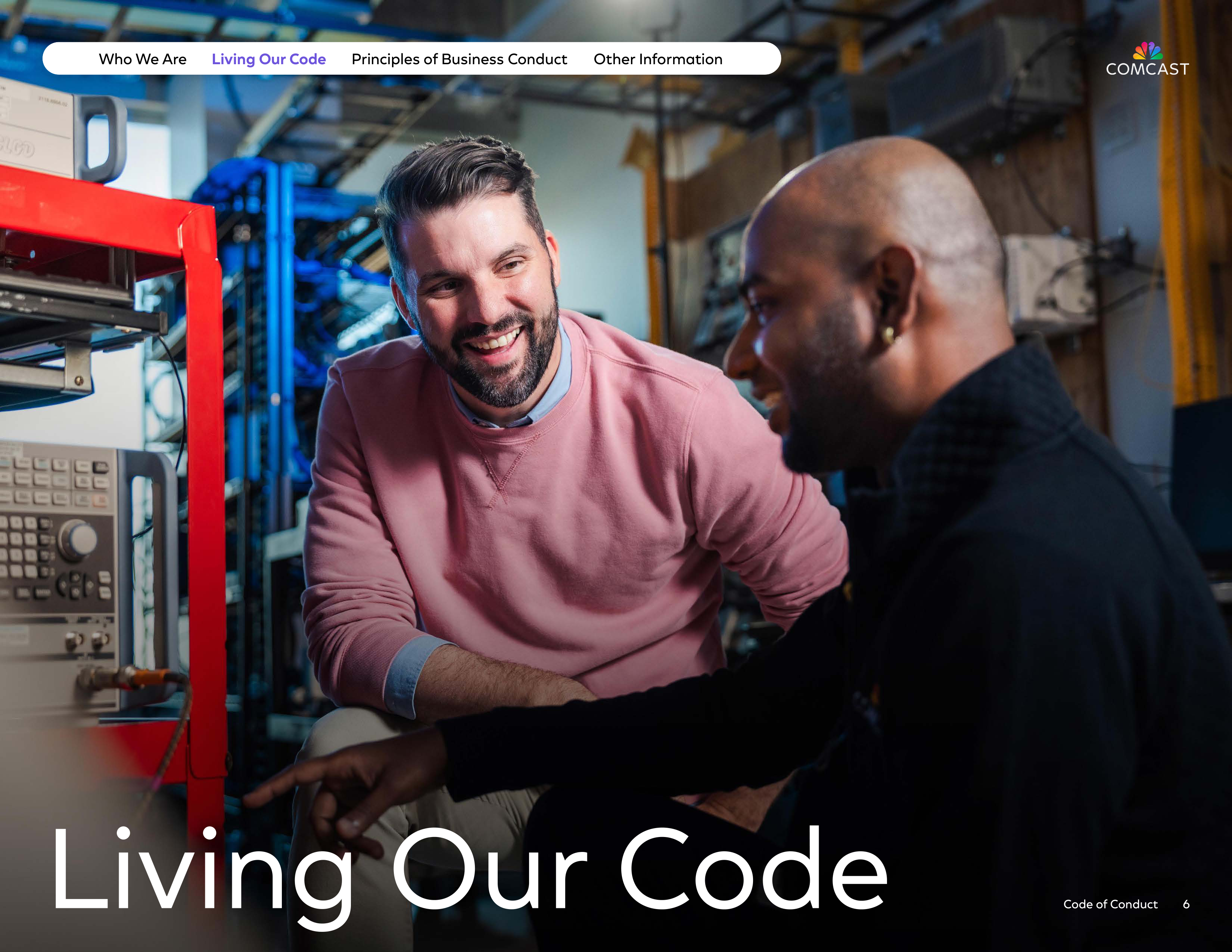 Comcast Corporation Code of Conduct Handbook — page 6