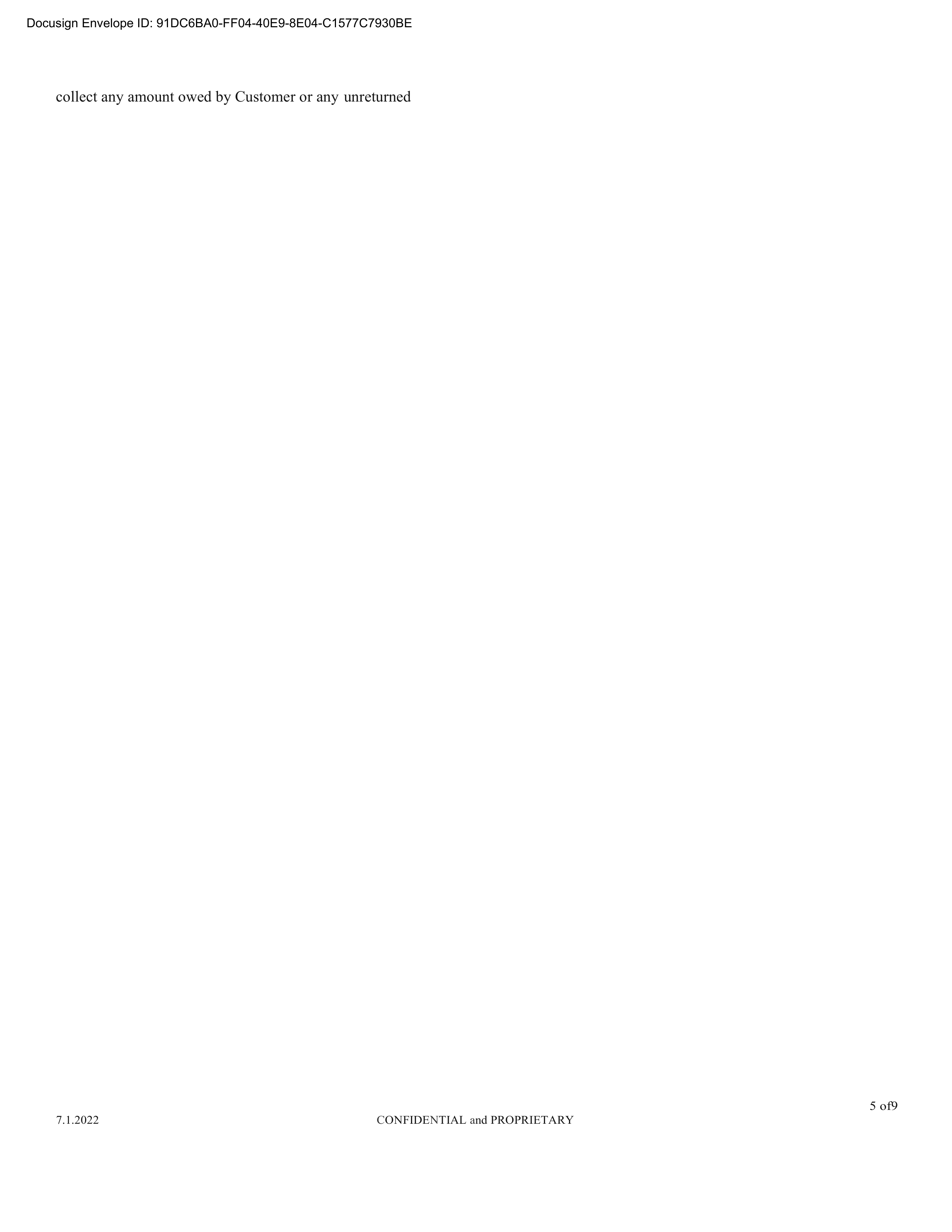 Comcast Enterprise Services Master Services Agreement — page 11