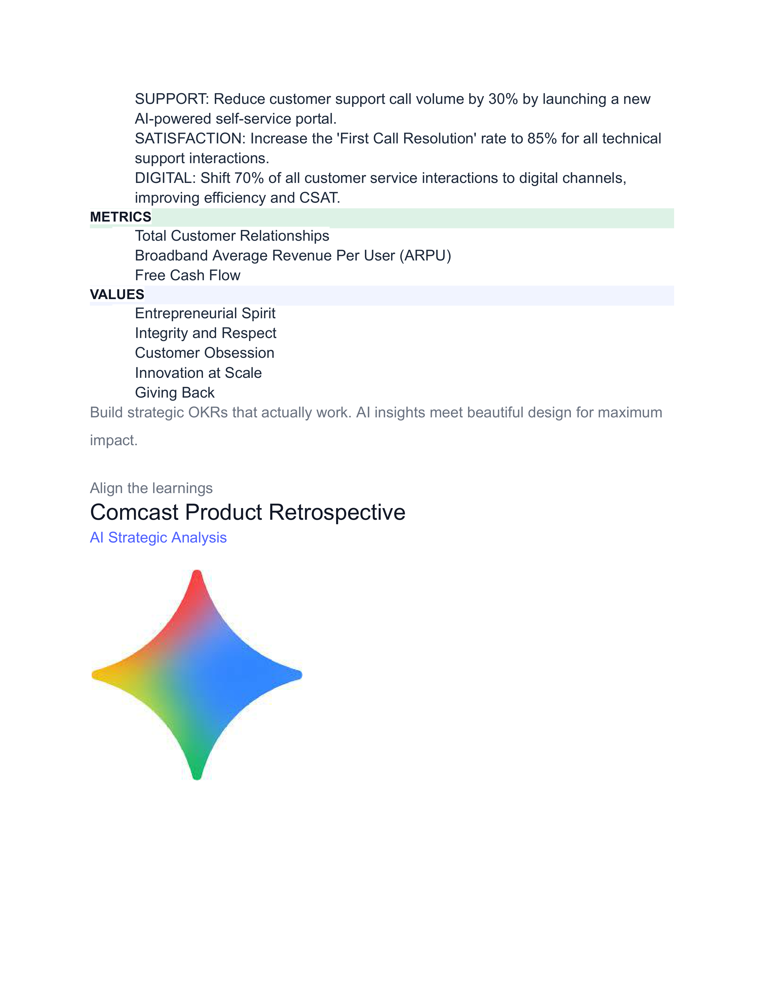 Comcast Swot Analysis  — page 4