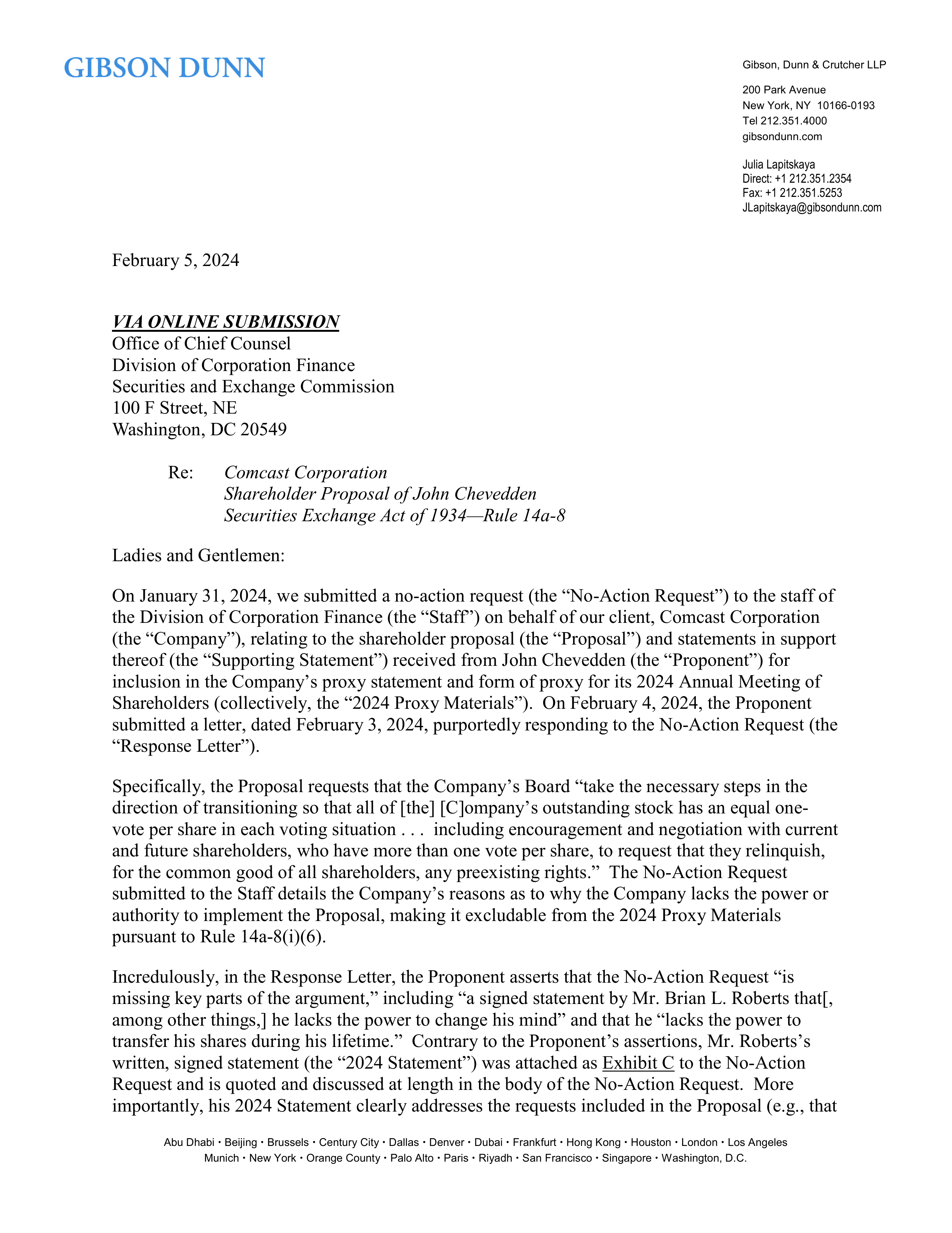 Comcast Proposal  — page 35