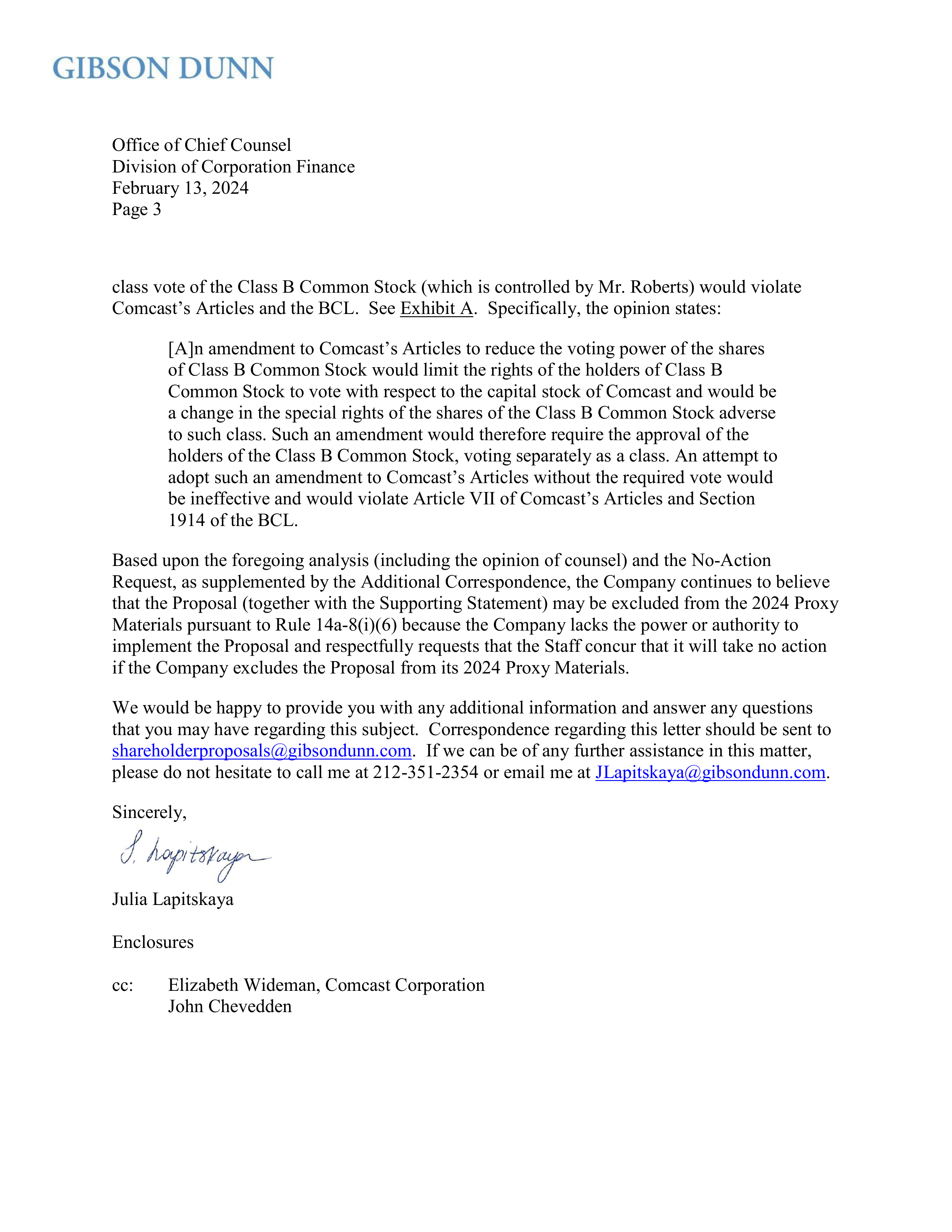 Comcast Proposal  — page 40