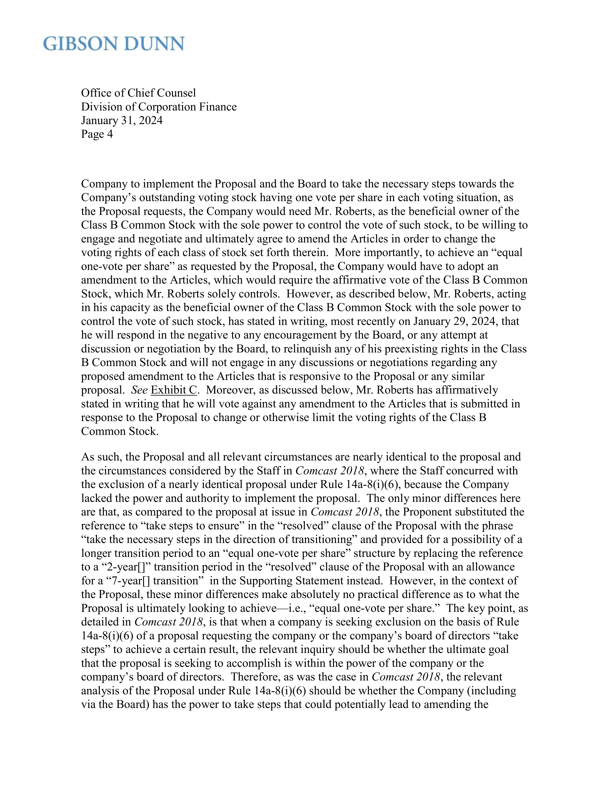 Comcast Proposal  — page 5