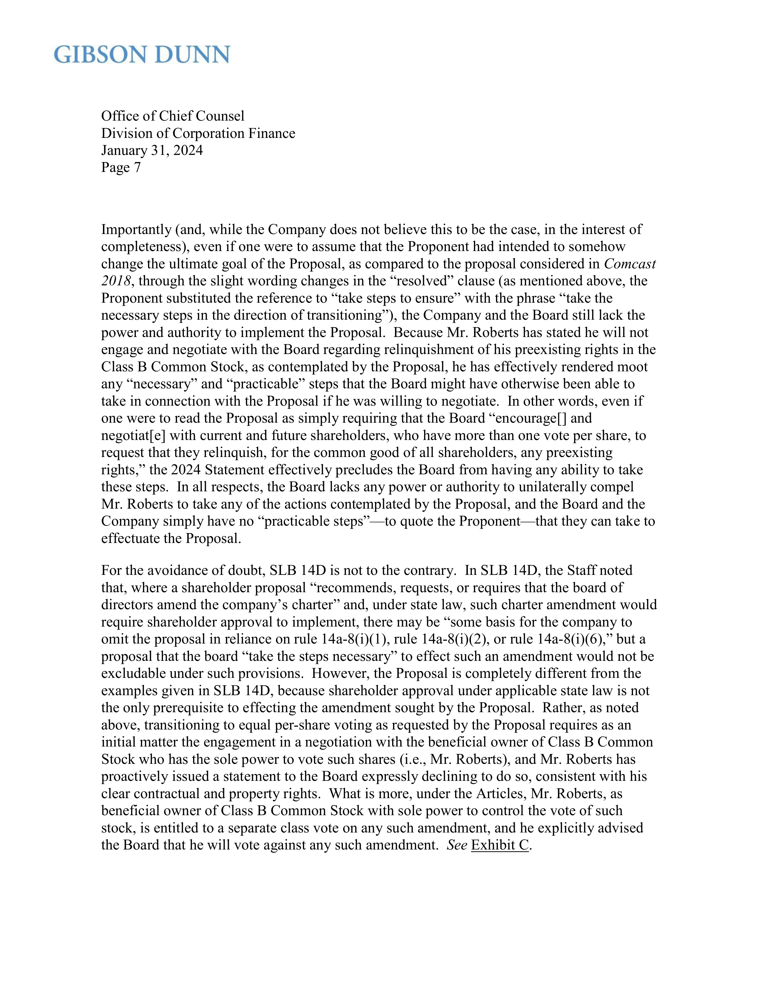 Comcast Proposal  — page 8