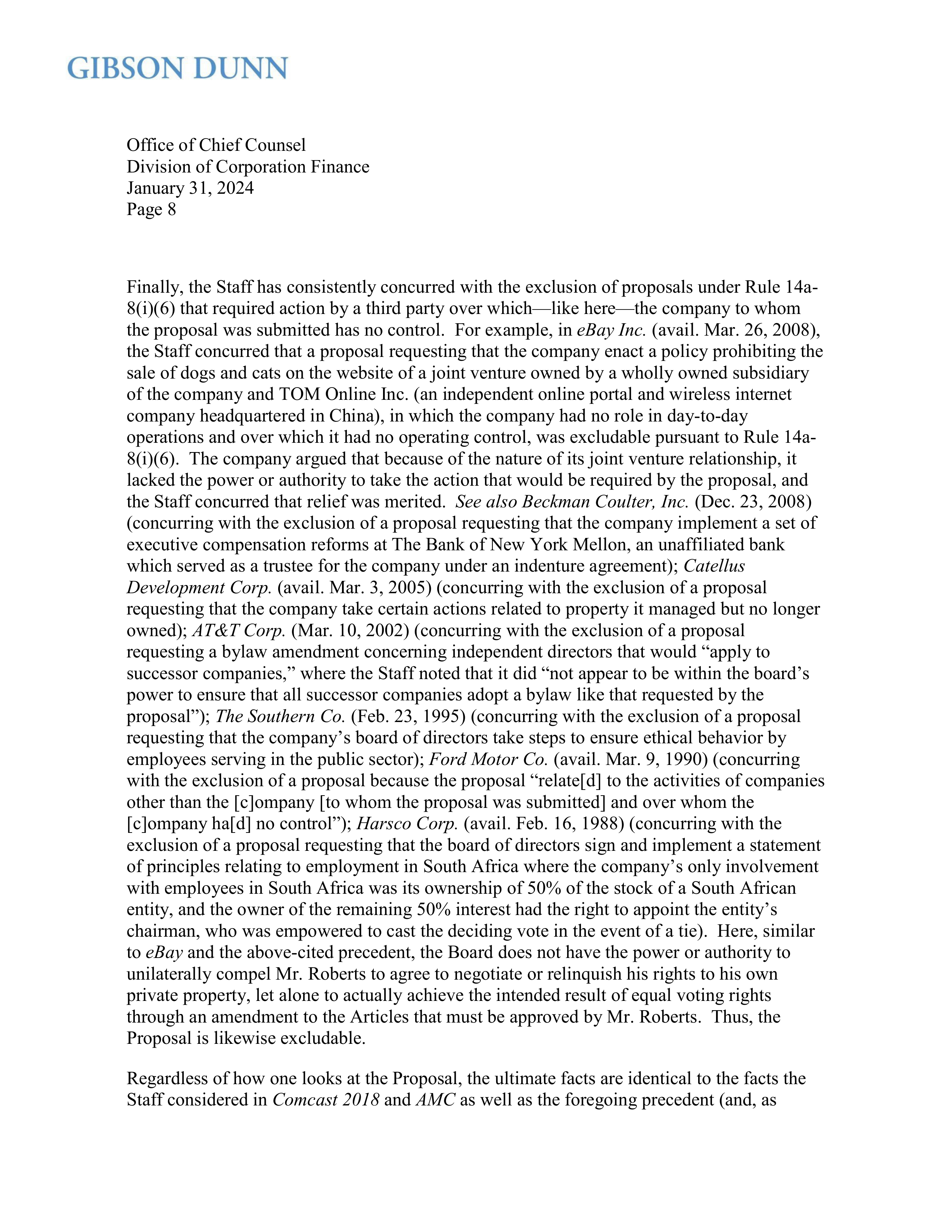 Comcast Proposal  — page 9