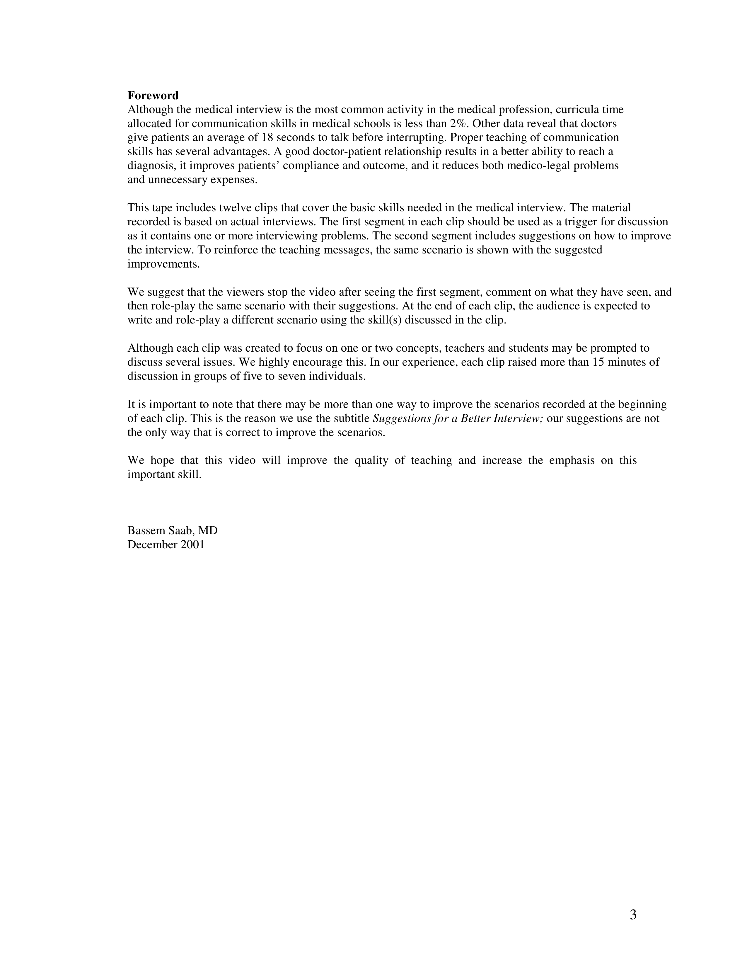Communication Skills for Medical Practice — page 3