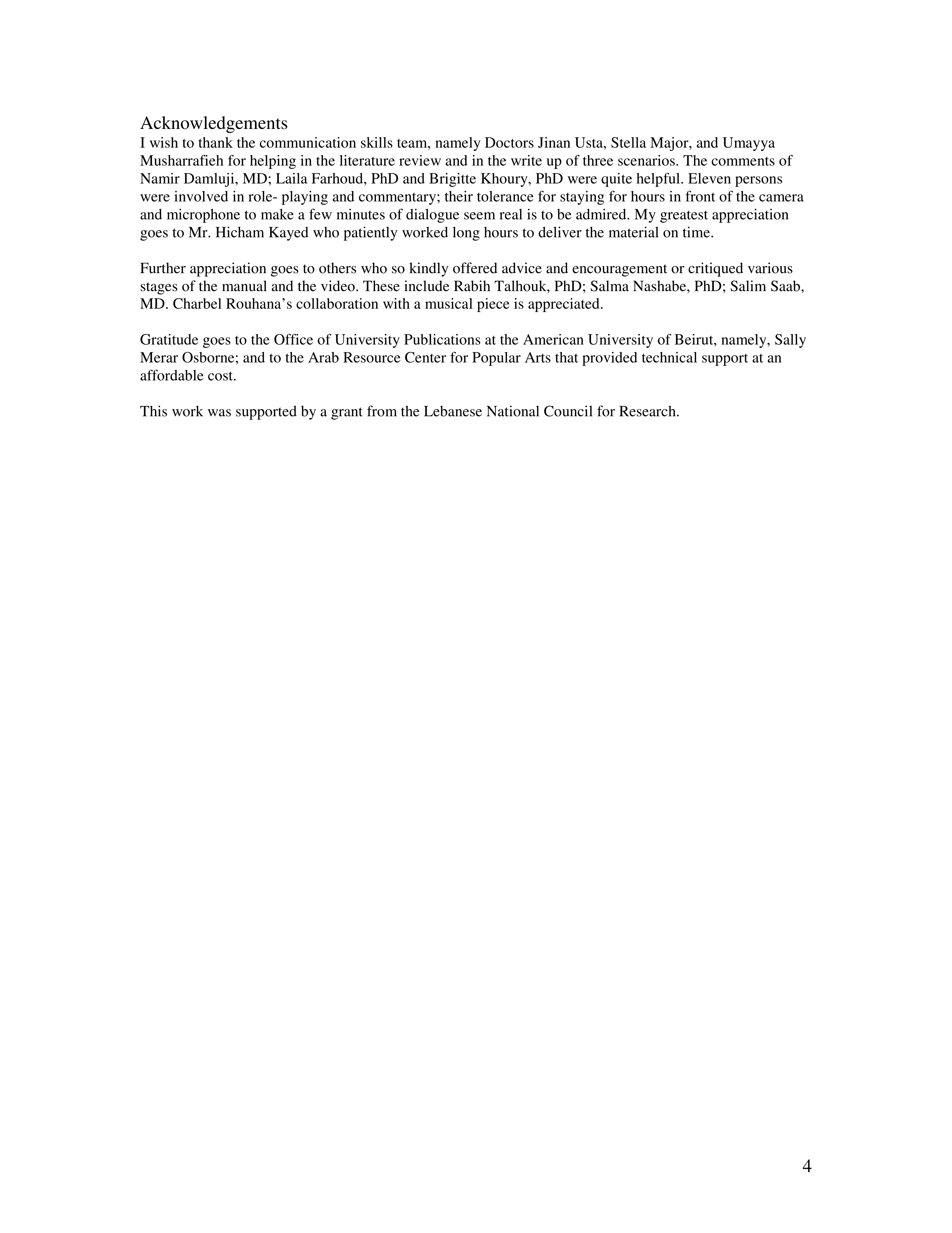 Communication Skills for Medical Practice — page 4