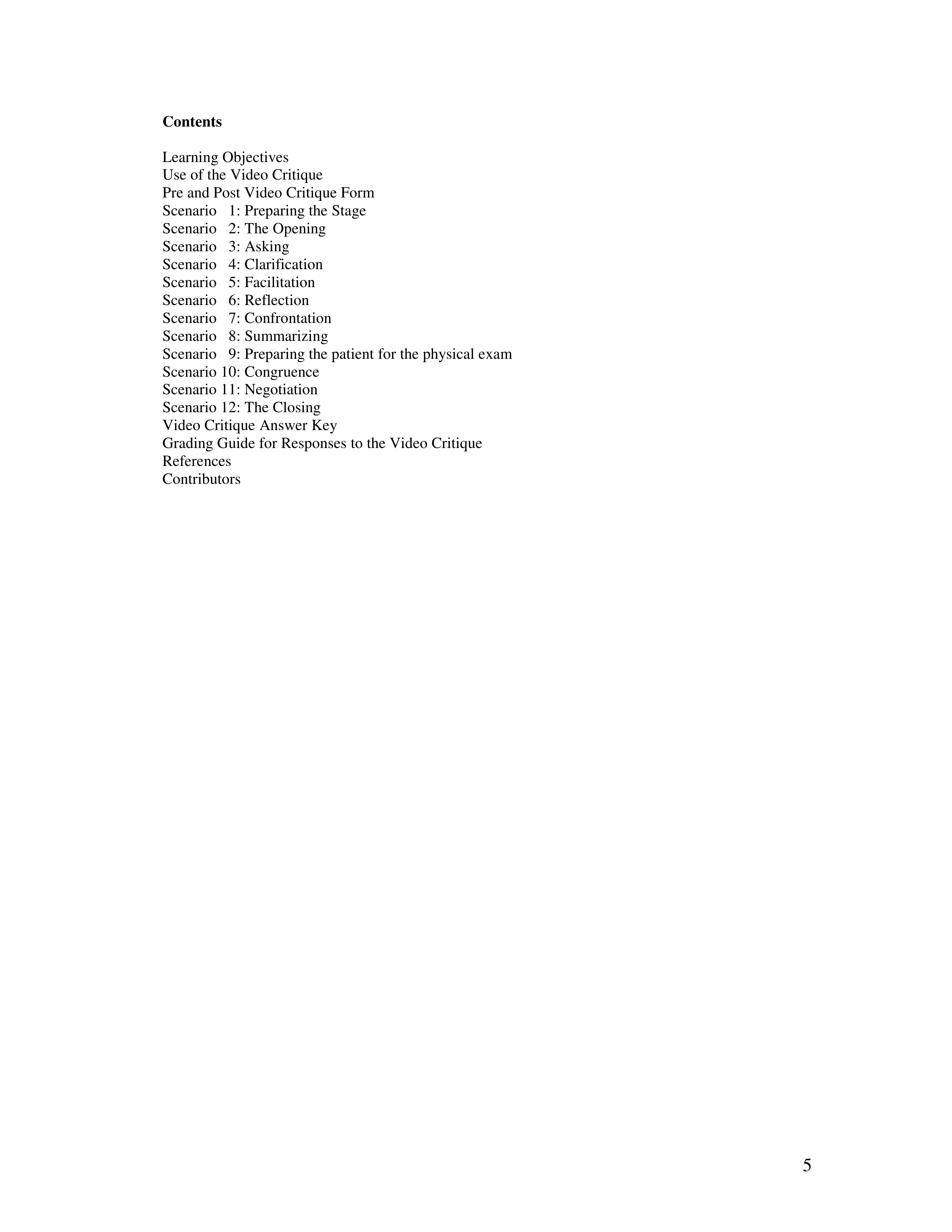 Communication Skills for Medical Practice — page 5