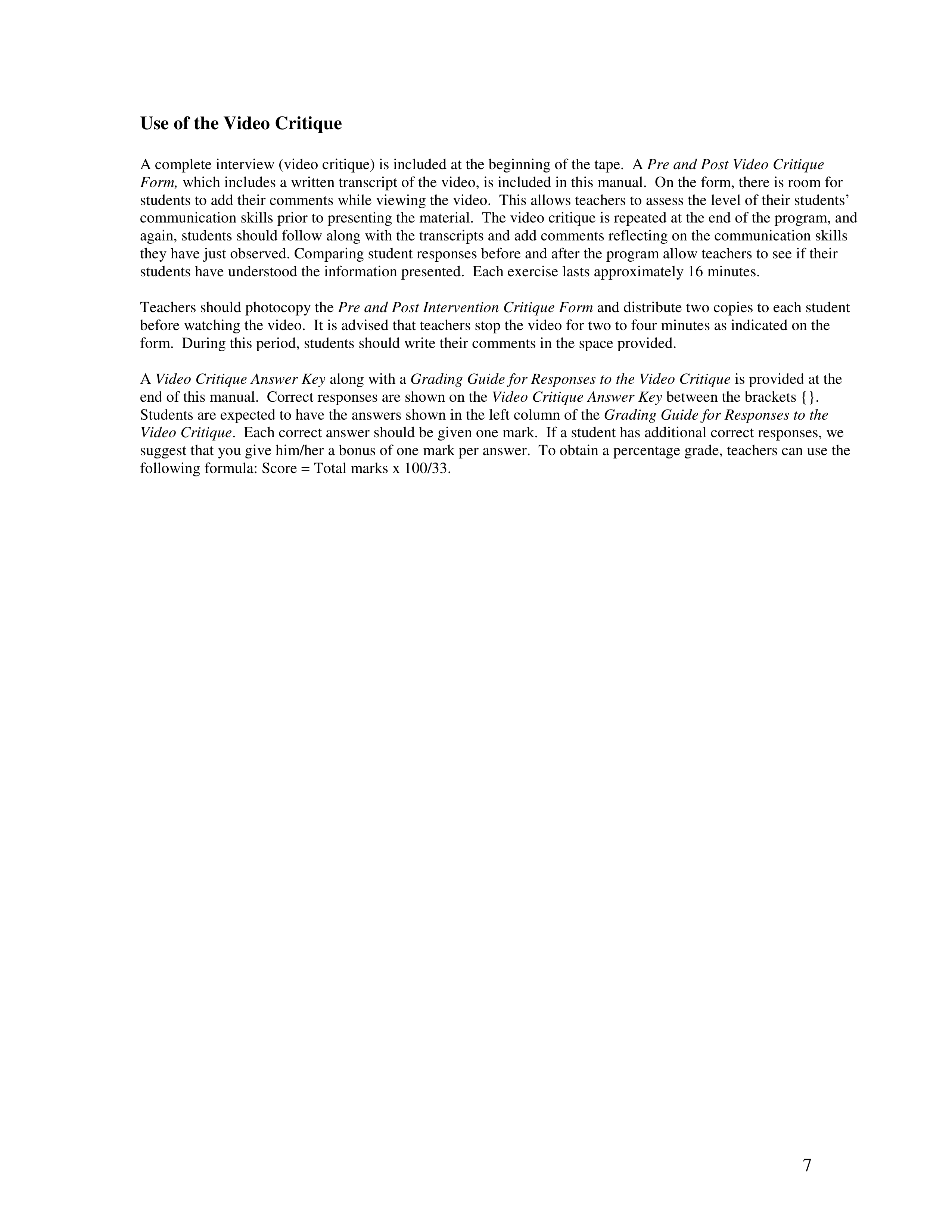 Communication Skills for Medical Practice — page 7