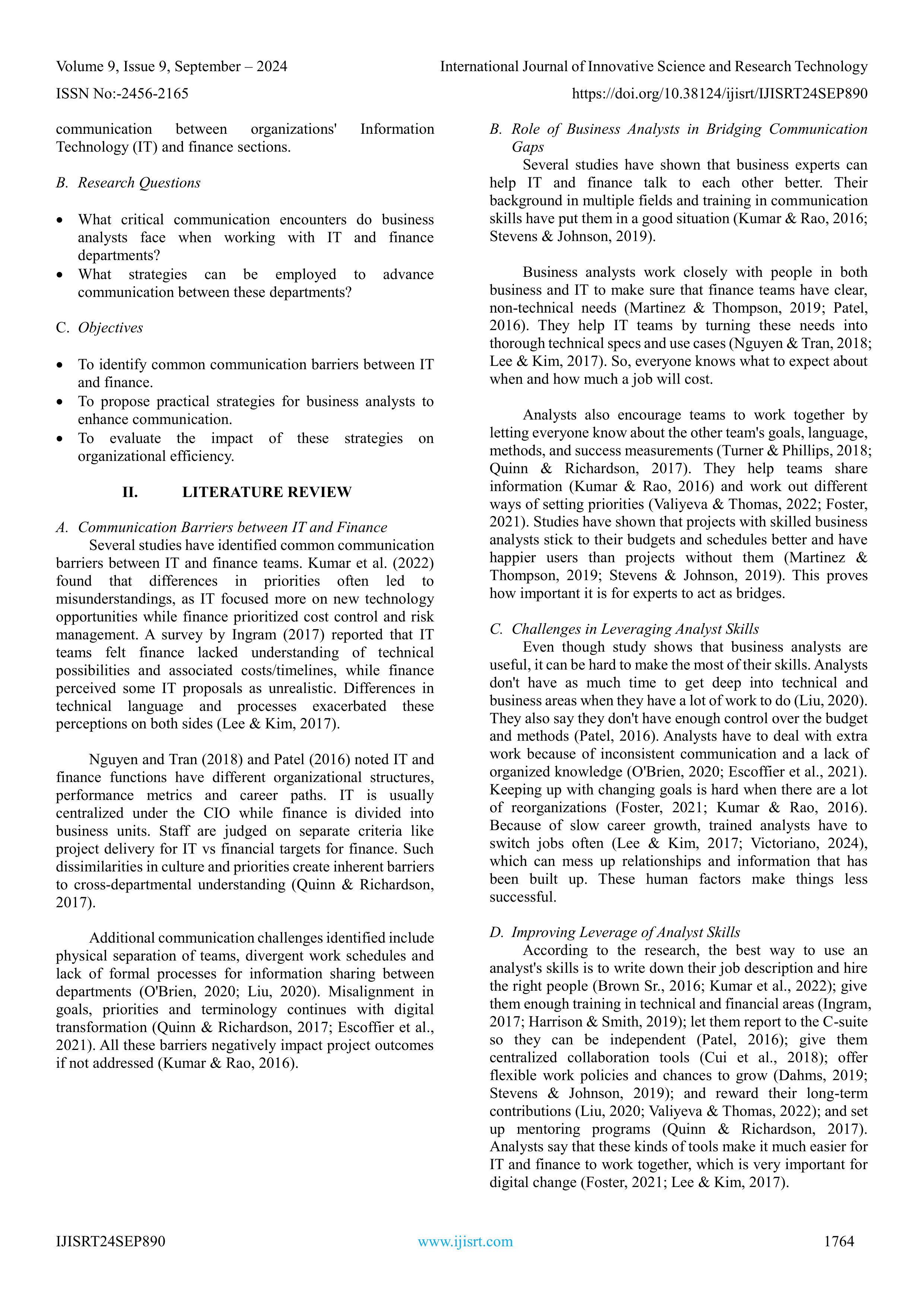 Communication Skills for Business Analysts — page 2