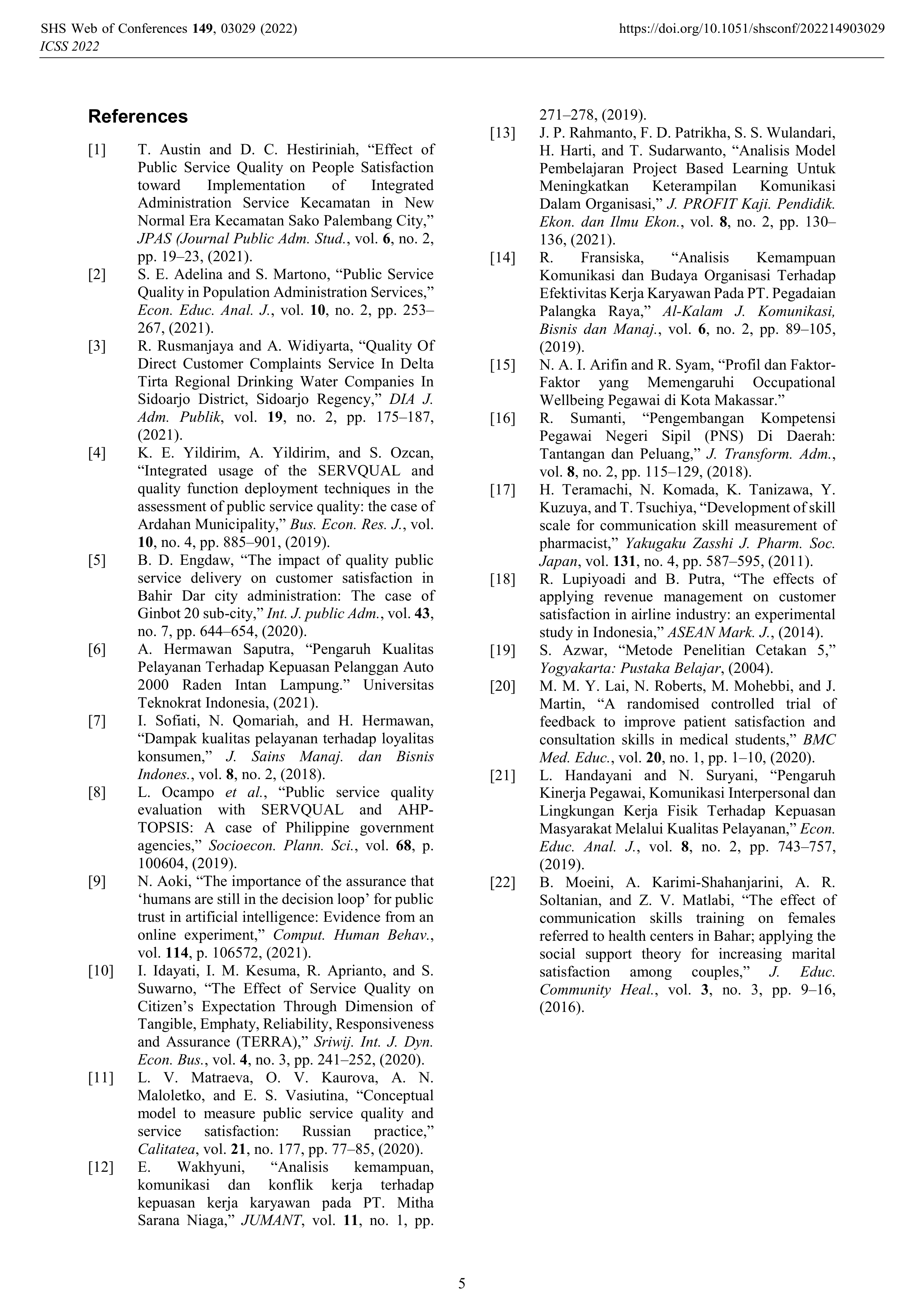 Communication Skills for Civil Servants — page 5