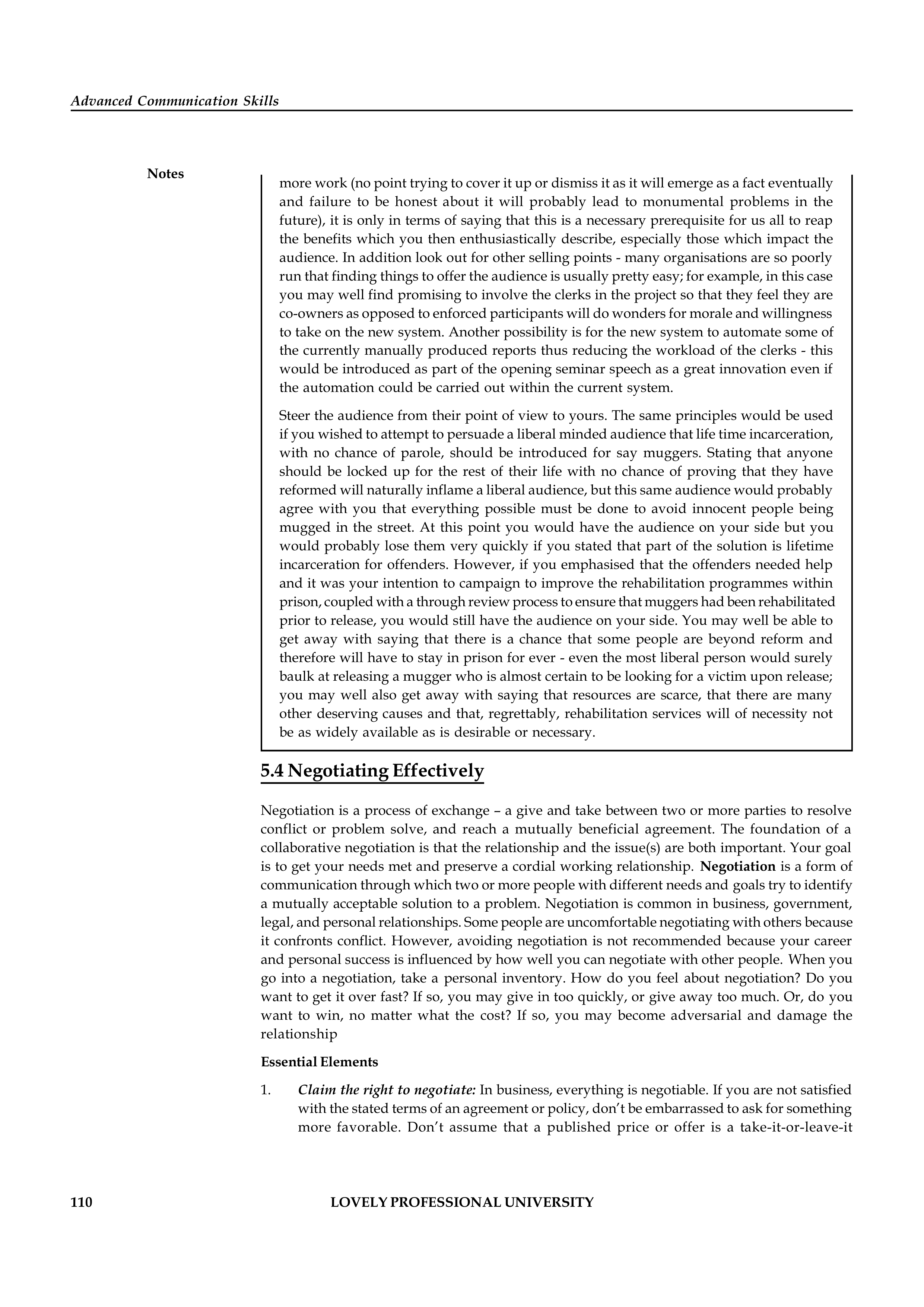 Communication Skills for Customer Service — page 117