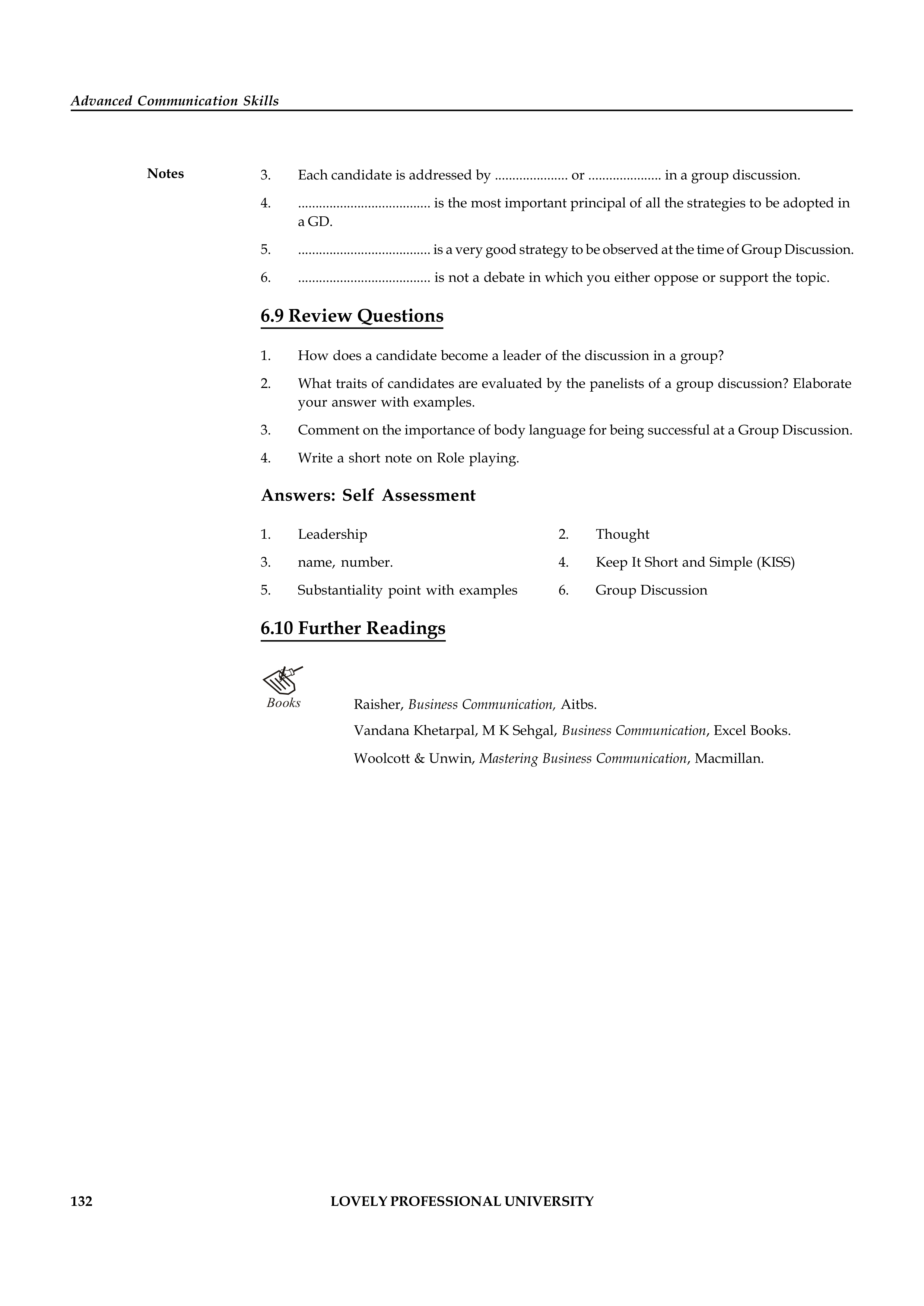 Communication Skills for Customer Service — page 139