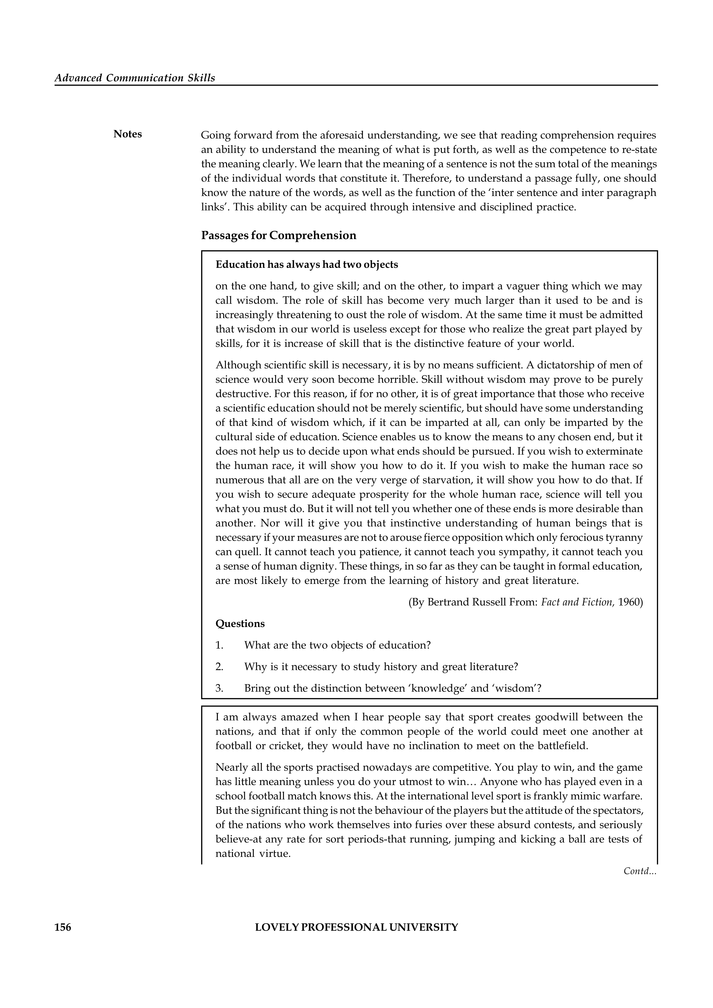 Communication Skills for Customer Service — page 163