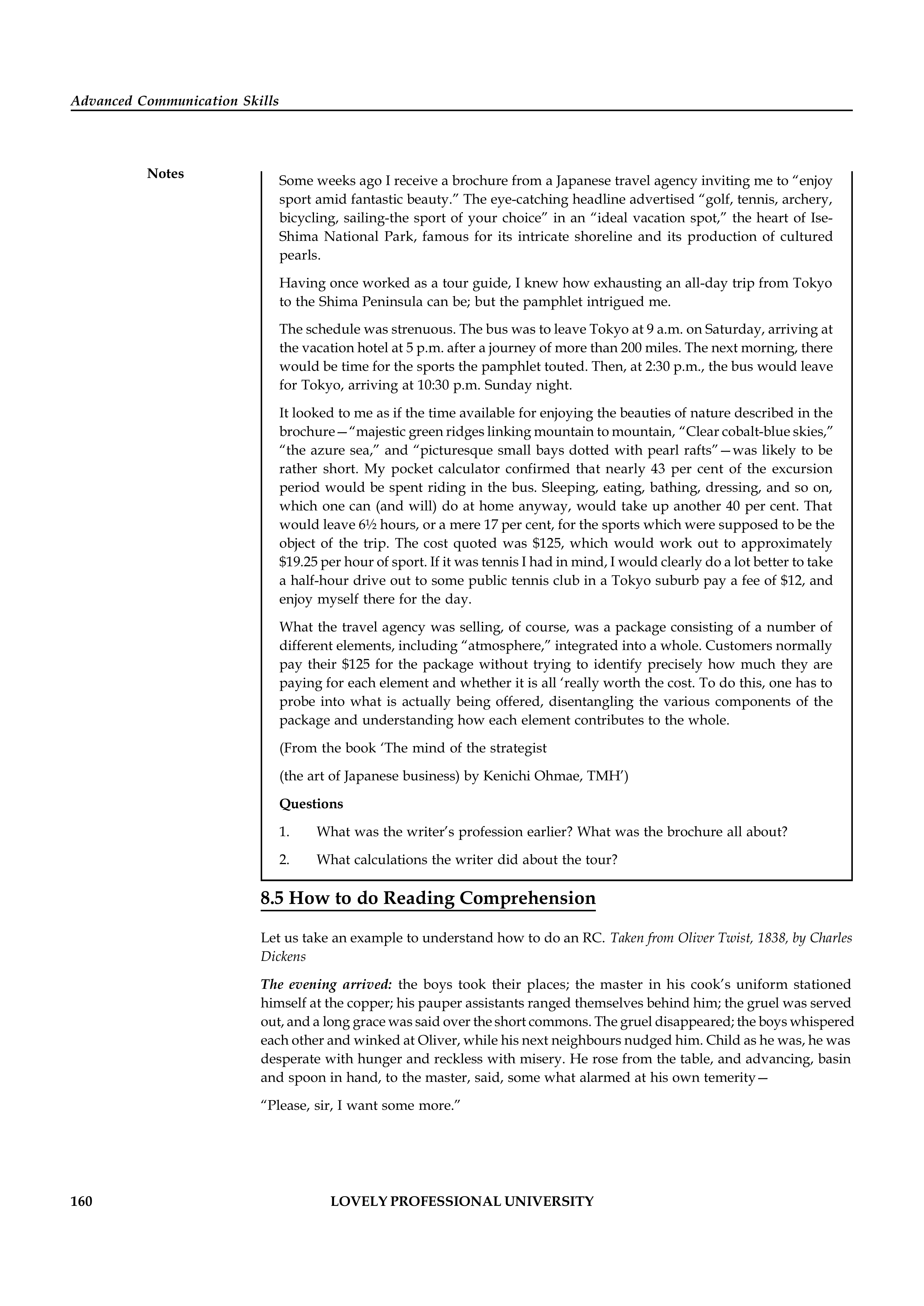 Communication Skills for Customer Service — page 167