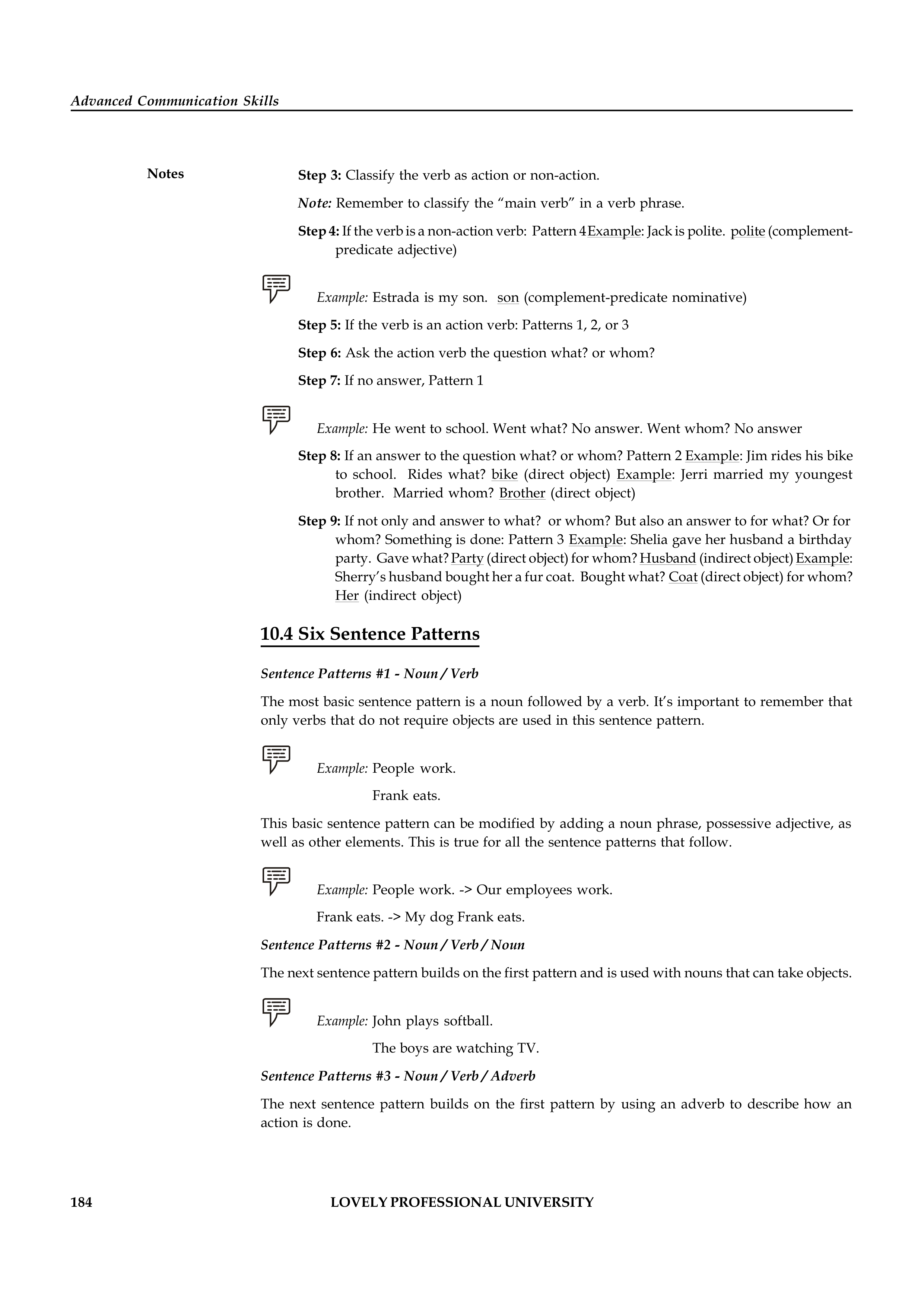 Communication Skills for Customer Service — page 191