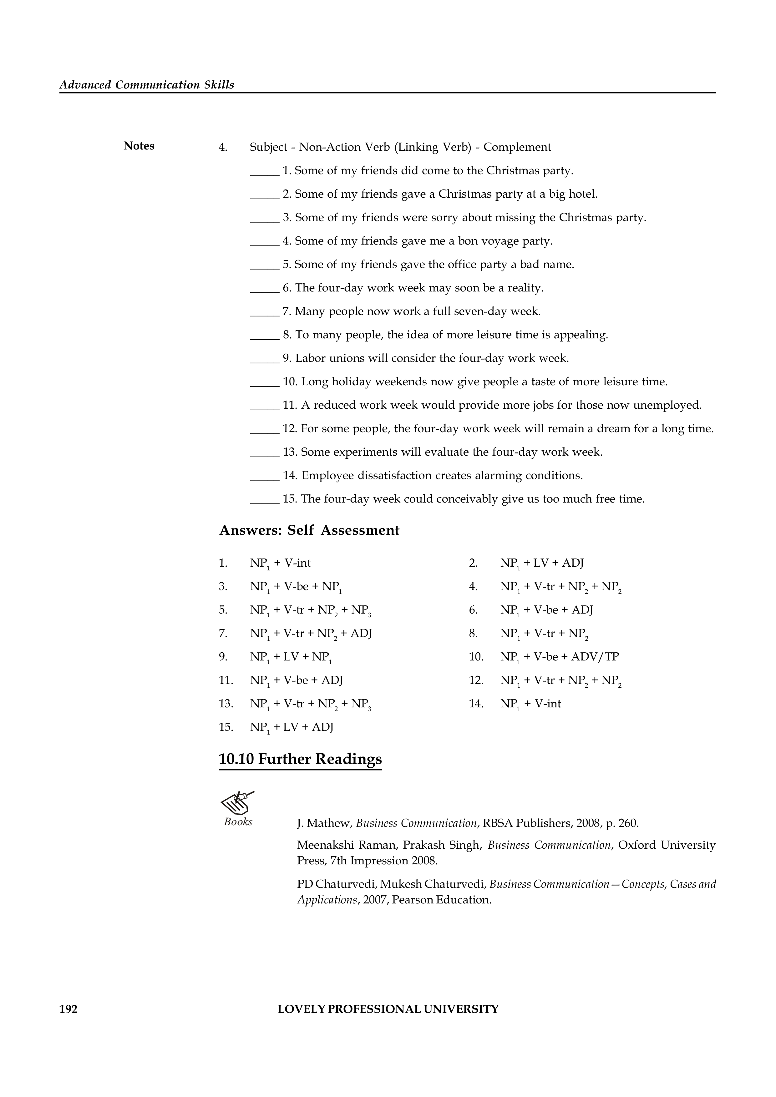 Communication Skills for Customer Service — page 199