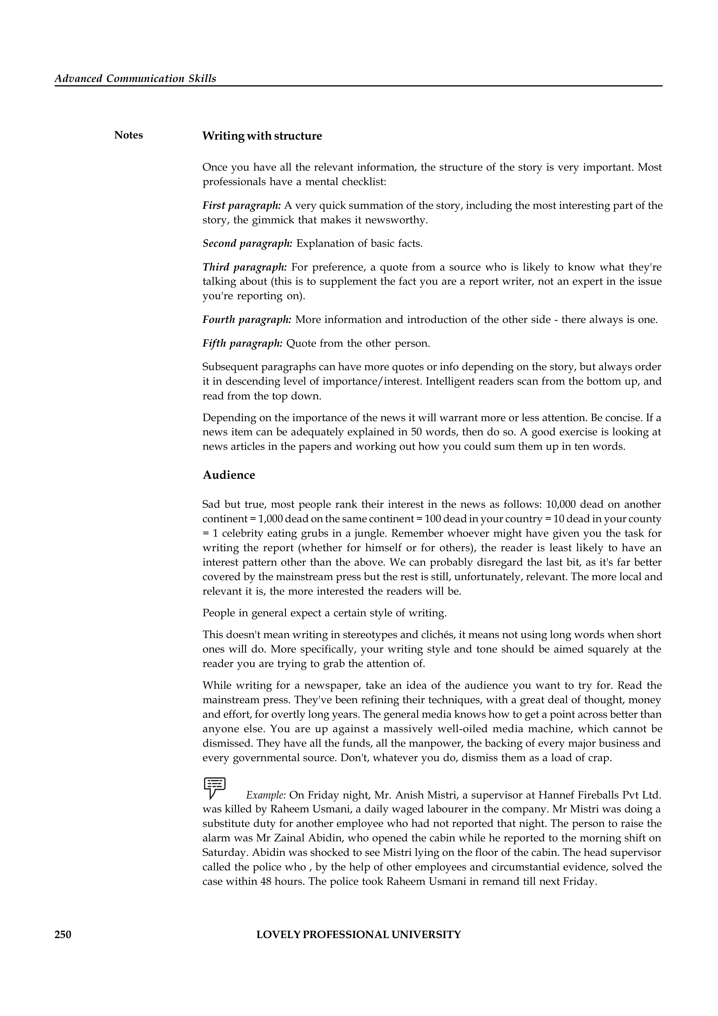 Communication Skills for Customer Service — page 257