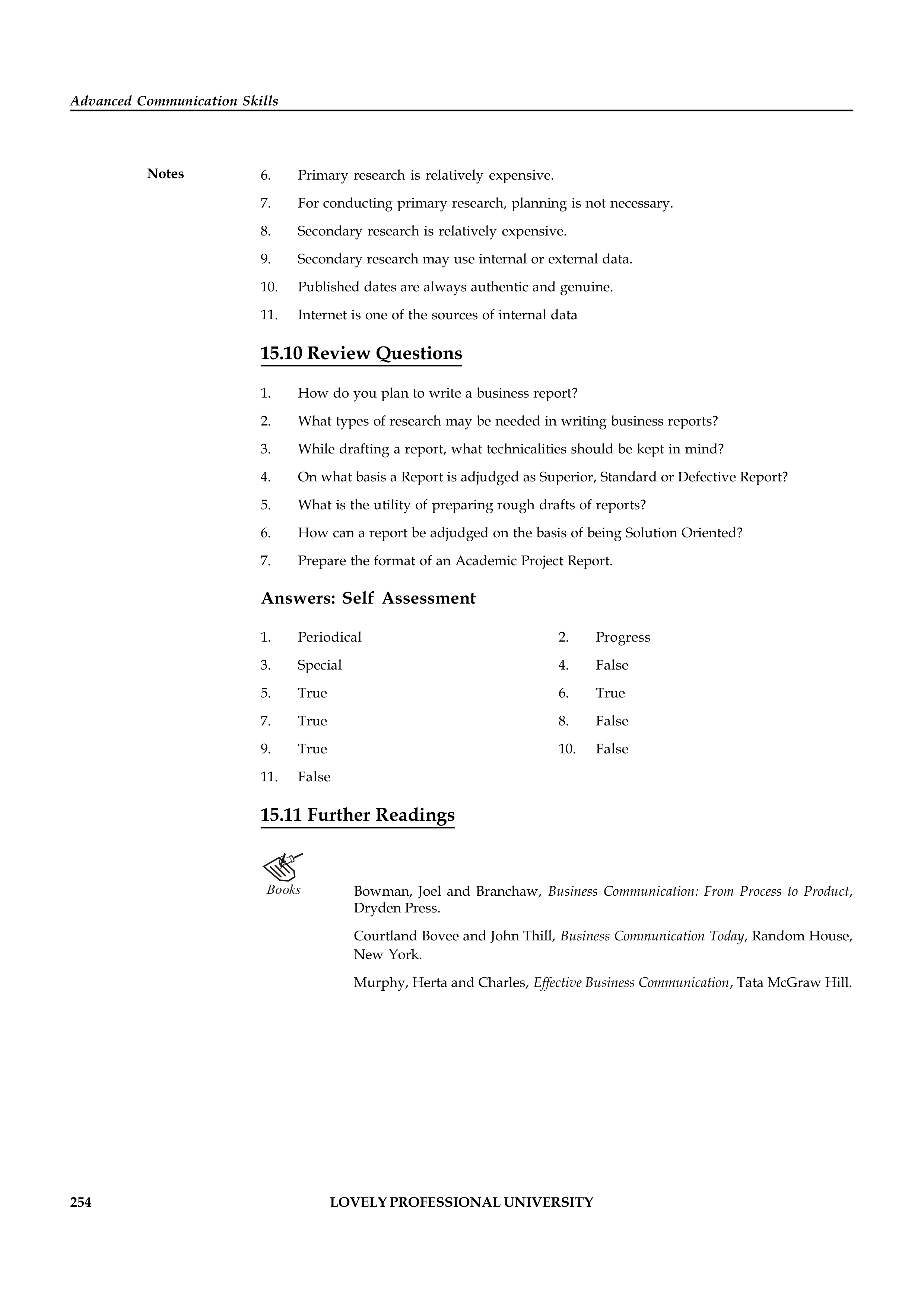 Communication Skills for Customer Service — page 261