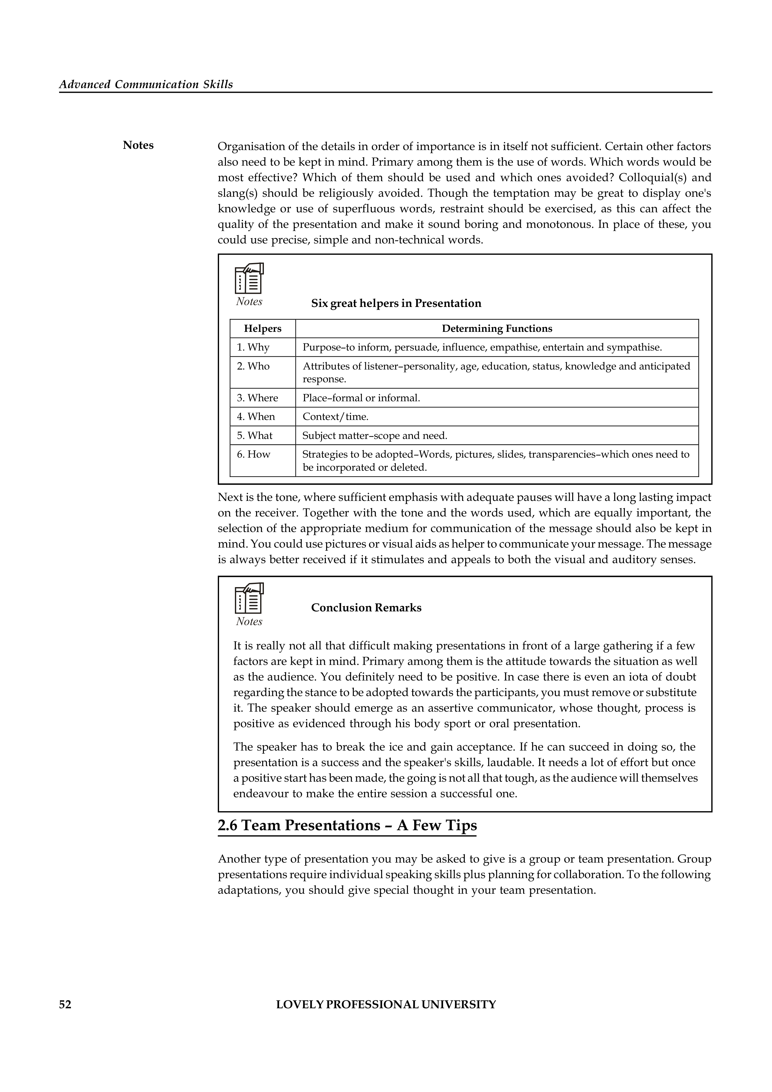 Communication Skills for Customer Service — page 59