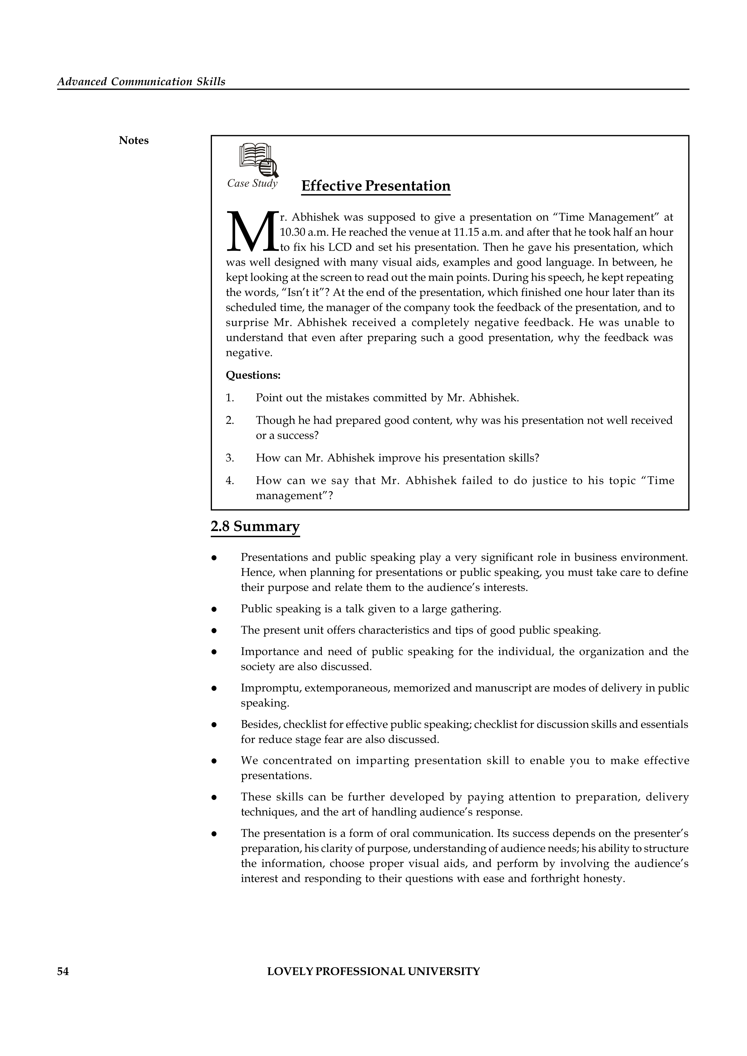 Communication Skills for Customer Service — page 61