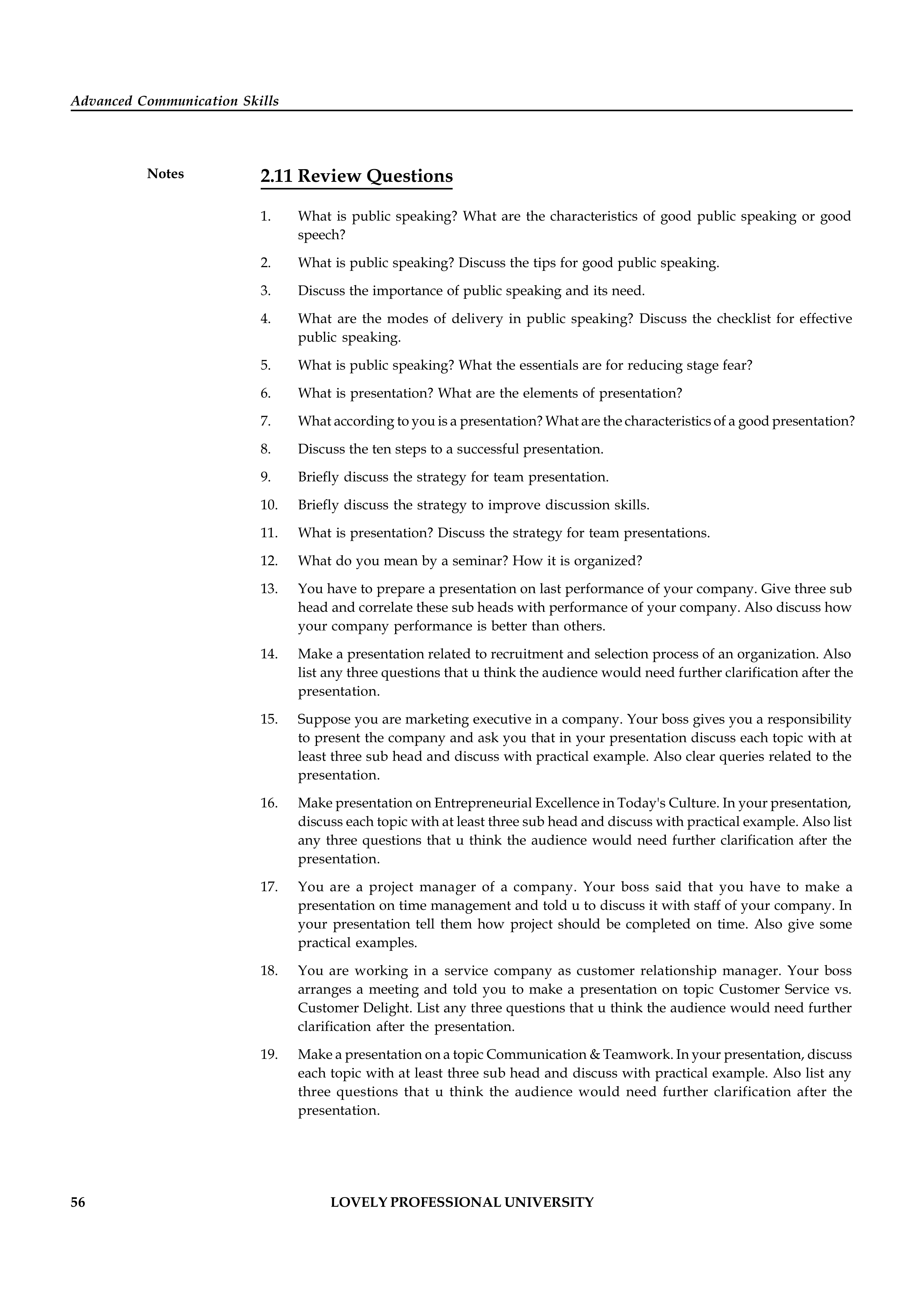 Communication Skills for Customer Service — page 63
